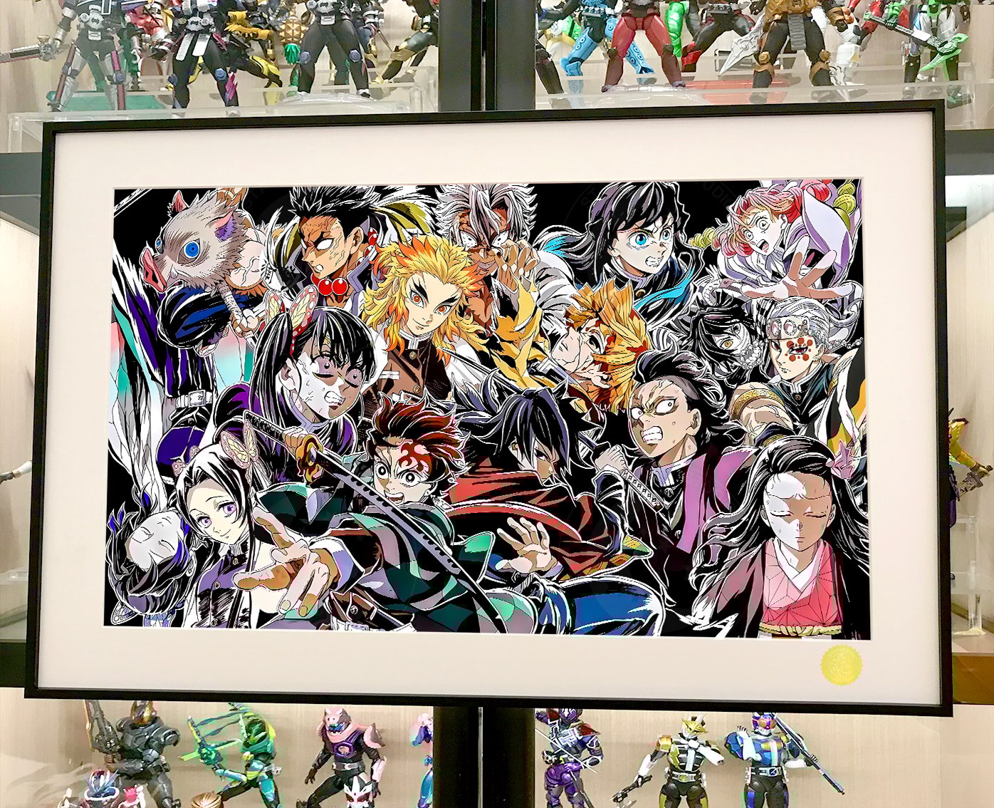 【週邊】星空工作室－鬼滅之刃 無限篇全員 裝飾畫