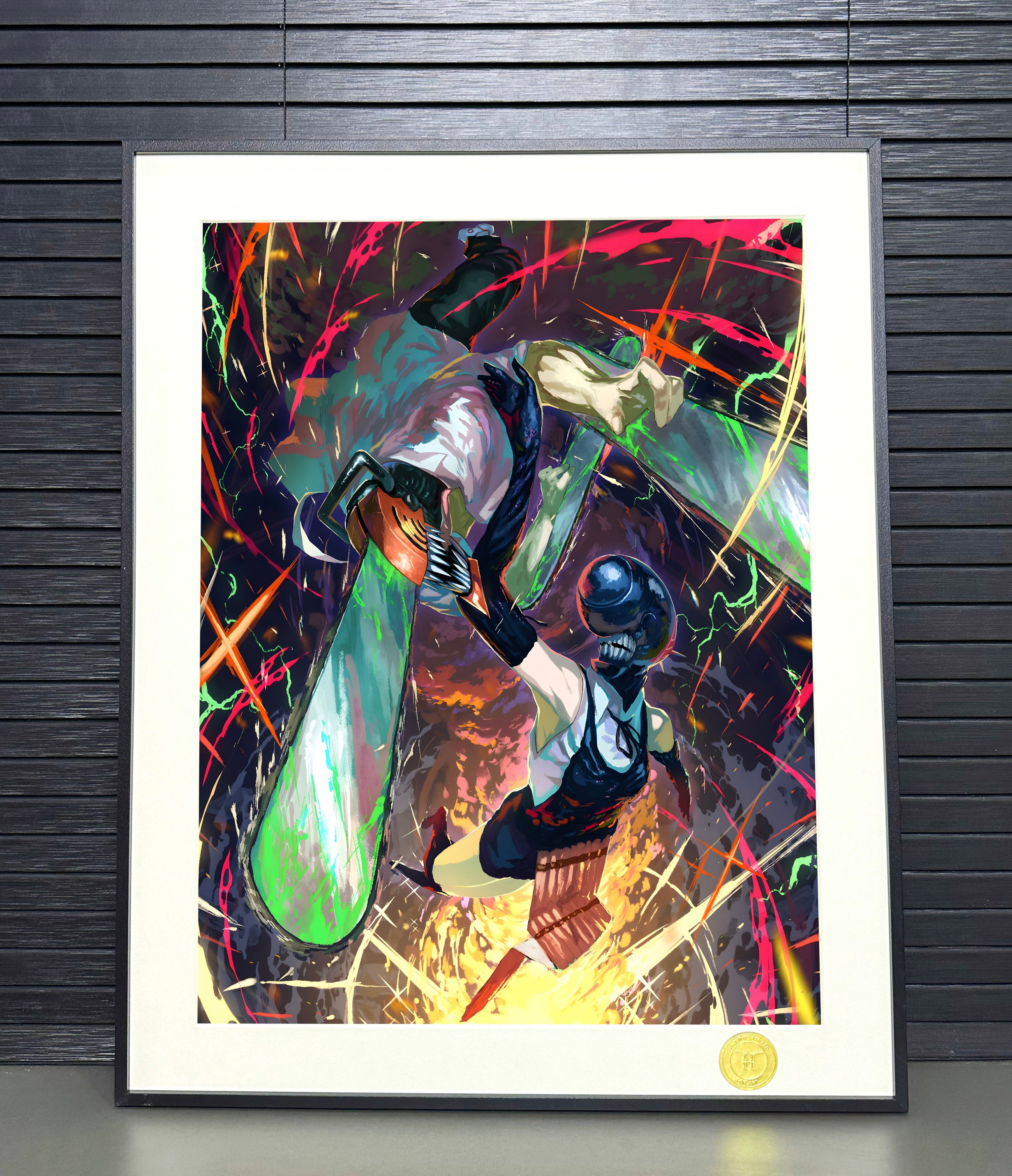 【週邊】H2工作室-電次蕾塞 電鋸人蕾塞篇鏈鋸人炸彈惡魔動畫二次元裝飾畫