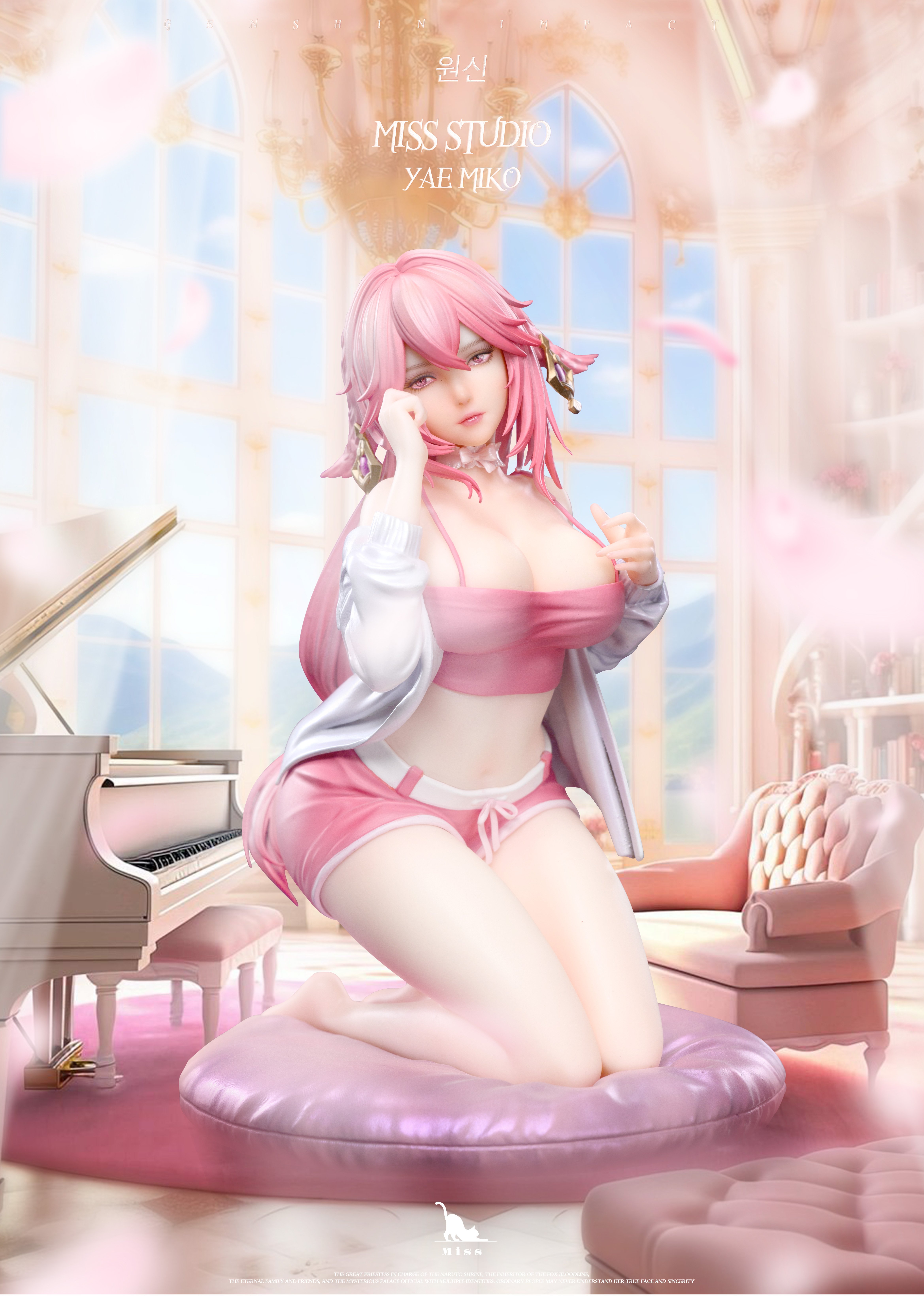 【原神】Miss工作室-寫實頭居家風悠閒 Z醬