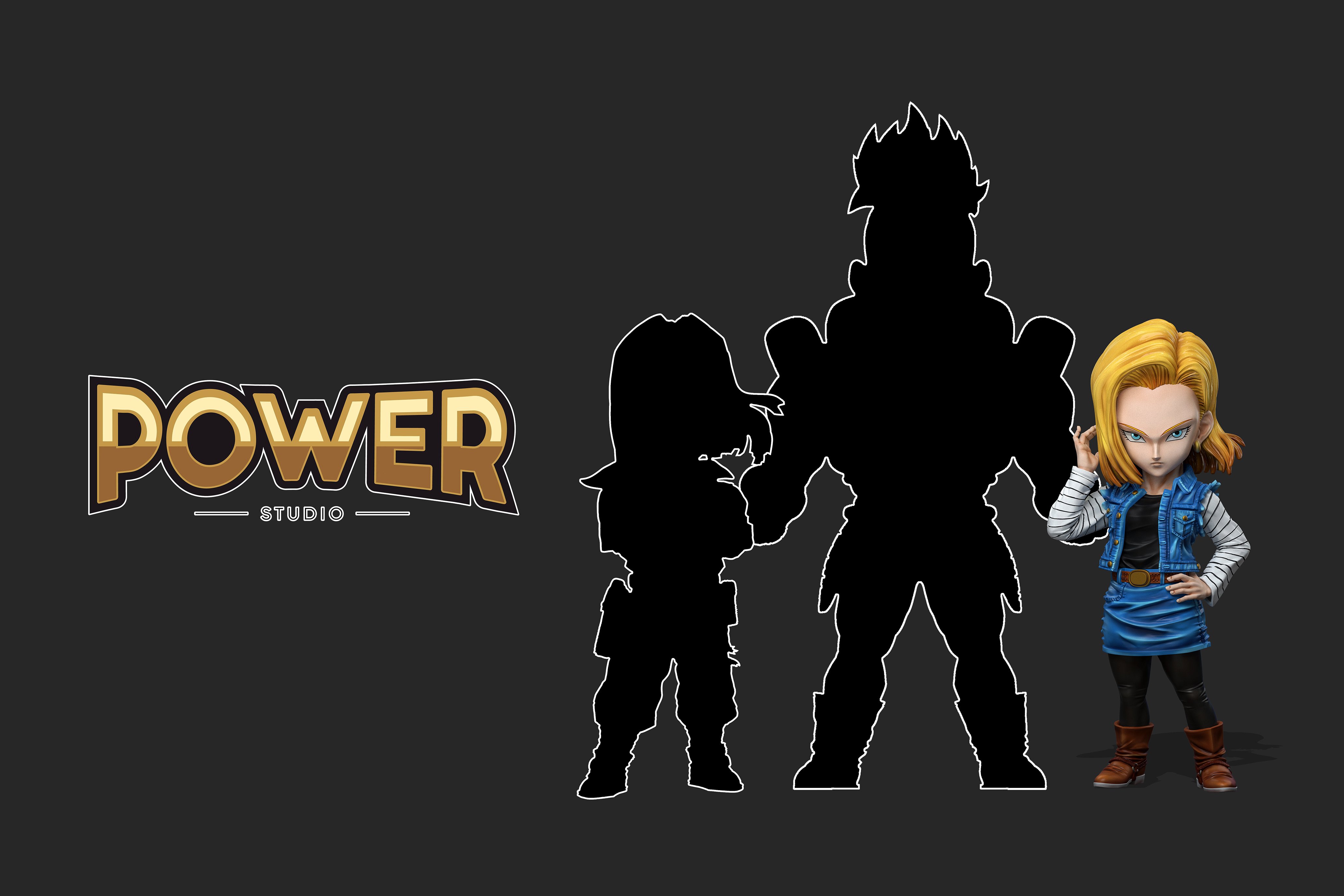 【七龍珠】Power studio-七龍珠人造人篇 18號