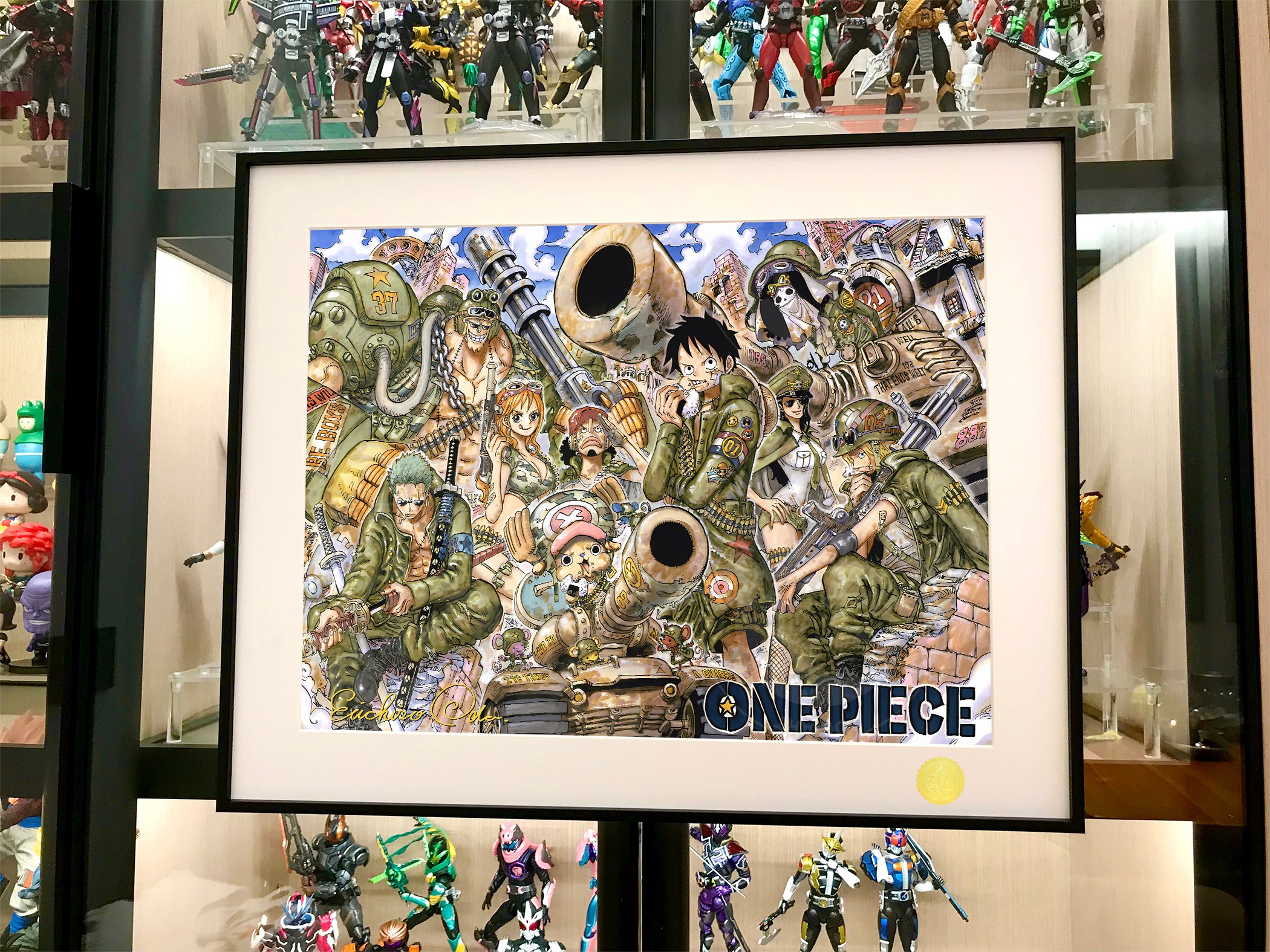 【週邊】星空工作室－海賊王 草帽軍團 裝飾畫