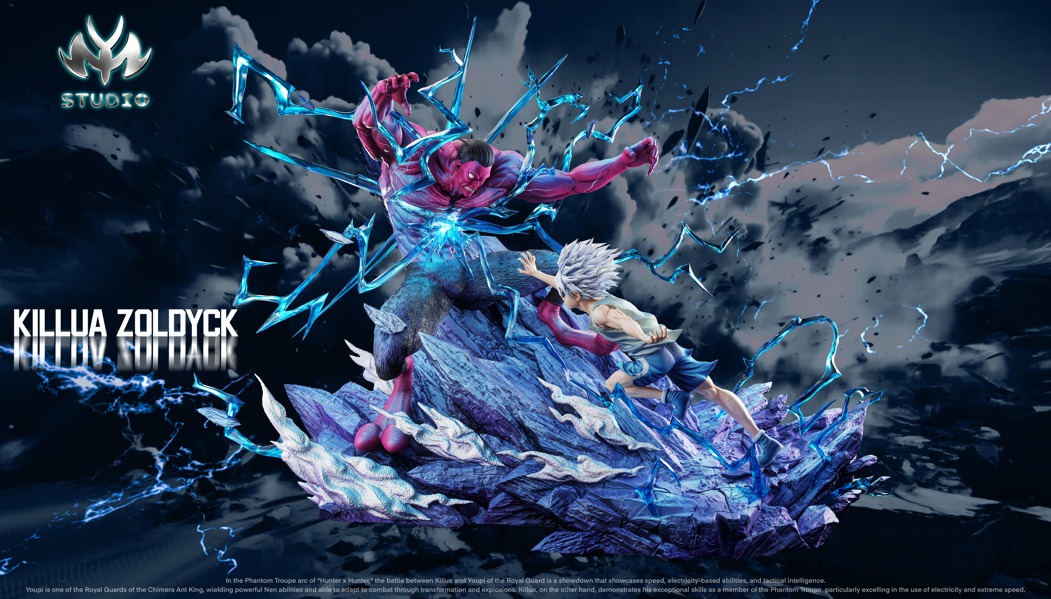 【全職獵人】沐瑤-studio－對戰系列 第一彈 奇犽vs尤匹