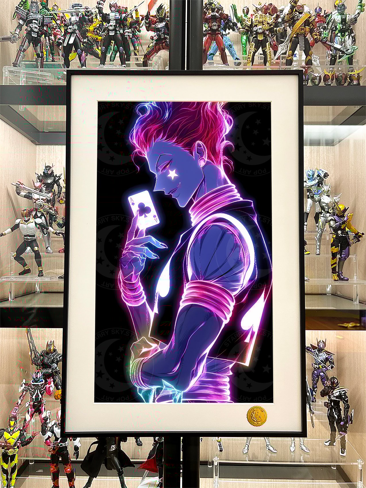 【週邊】星空工作室－全職獵人 西索 裝飾畫