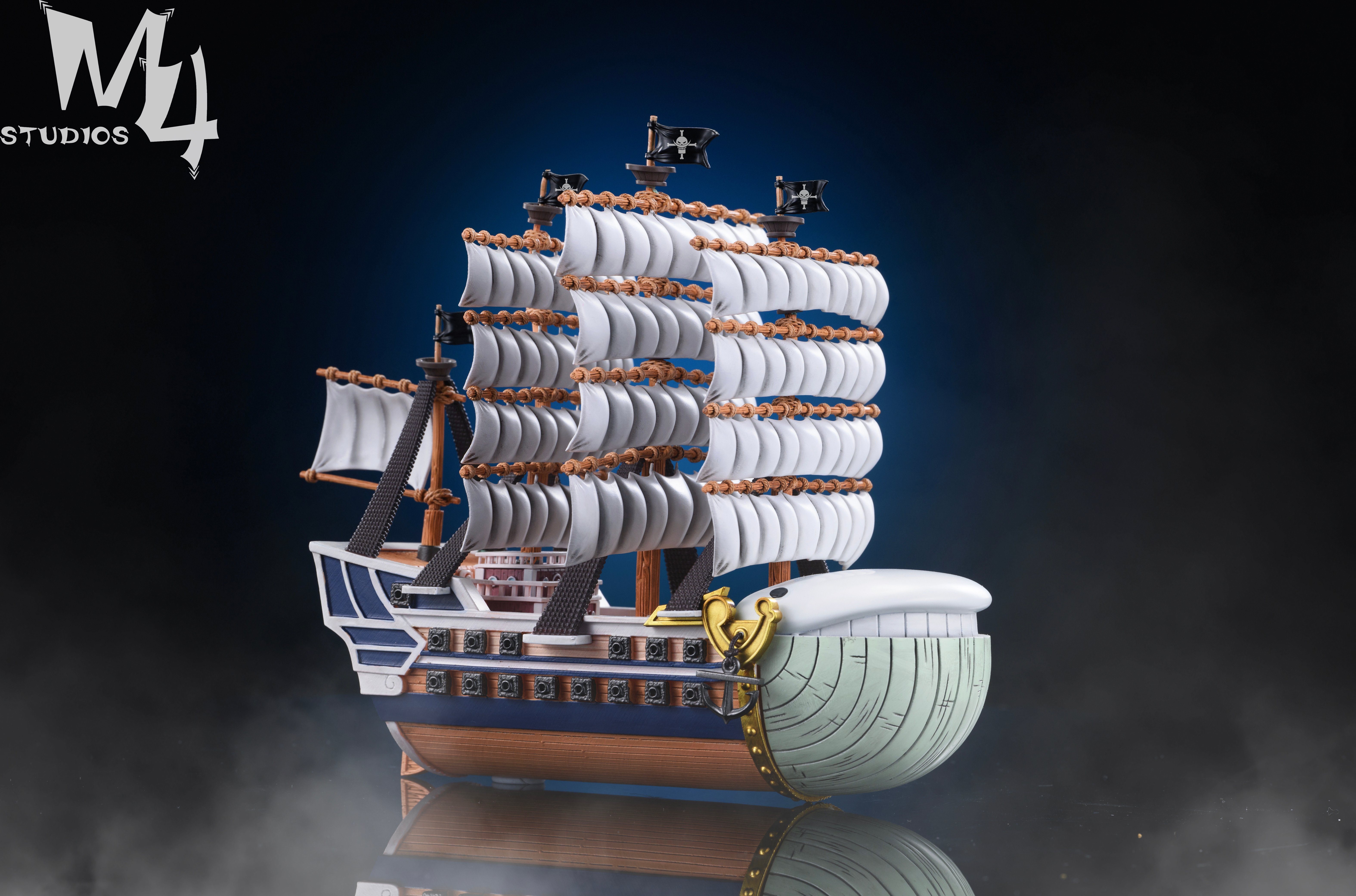 【海賊王】M4-全員船系列第九彈 白鬍子船 莫比迪克號