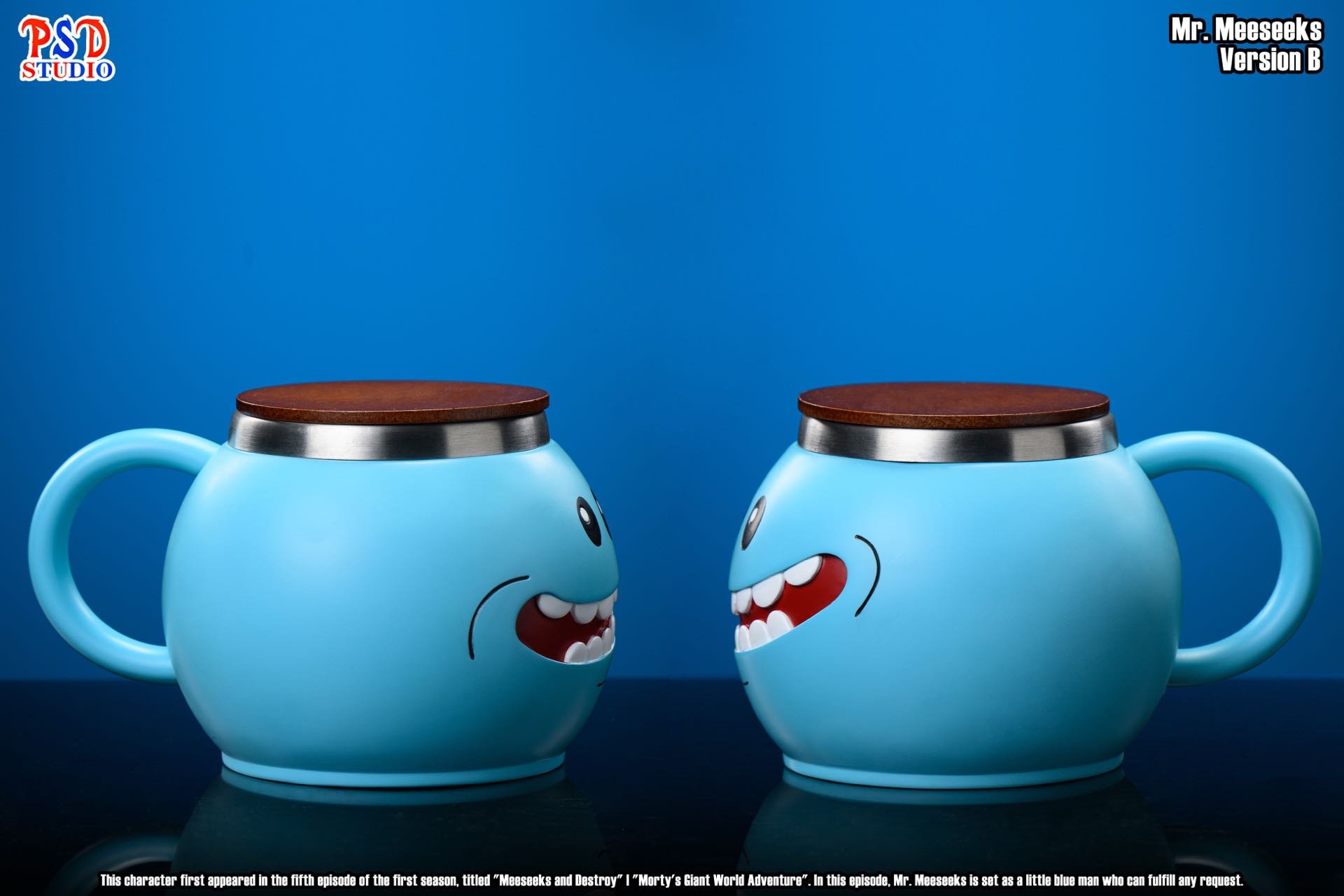 【瑞克與莫蒂】PSD STUDIO－動漫水杯系列 使命必達先生