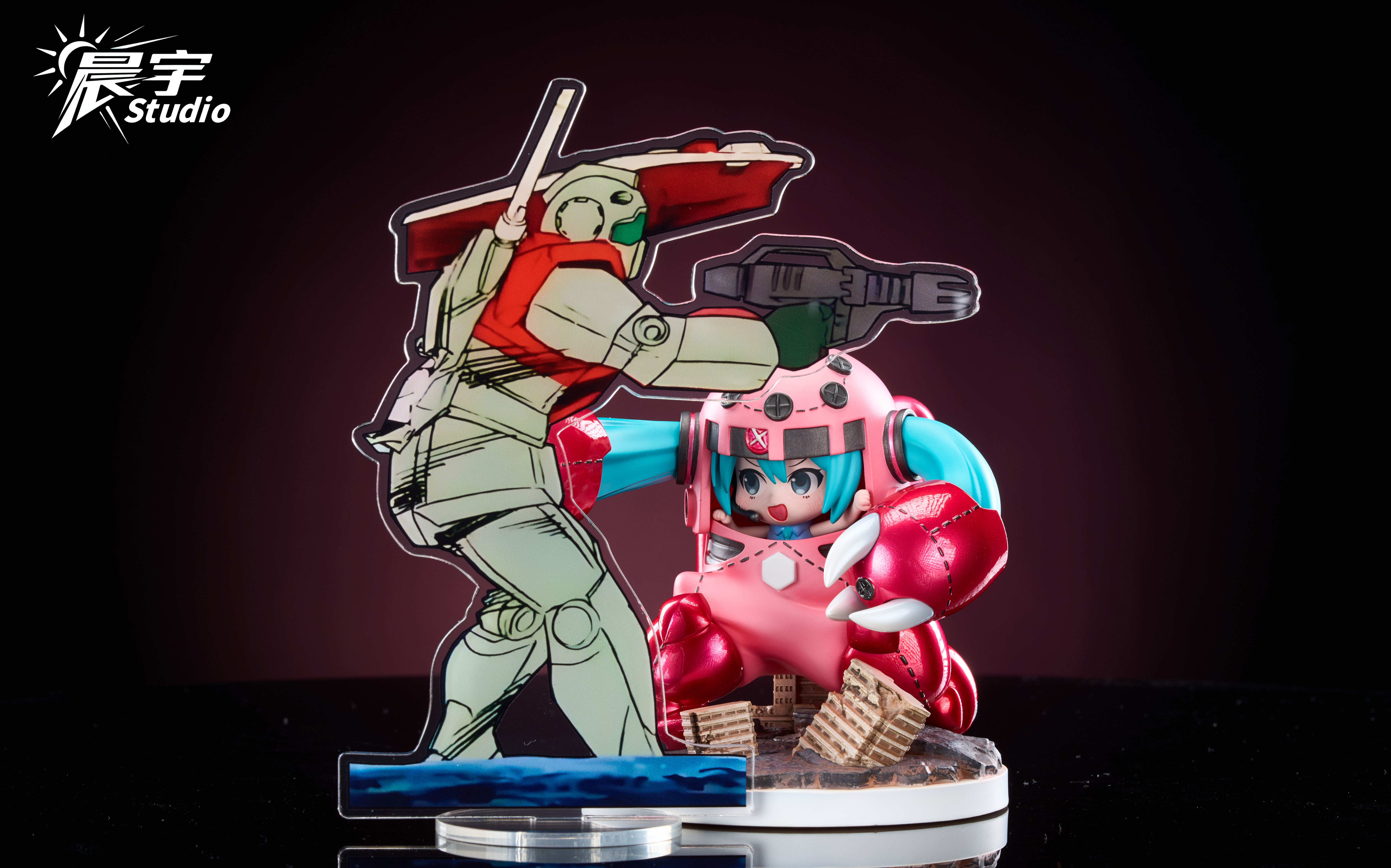 【明星偶像】晨宇Studio-初音魔蟹