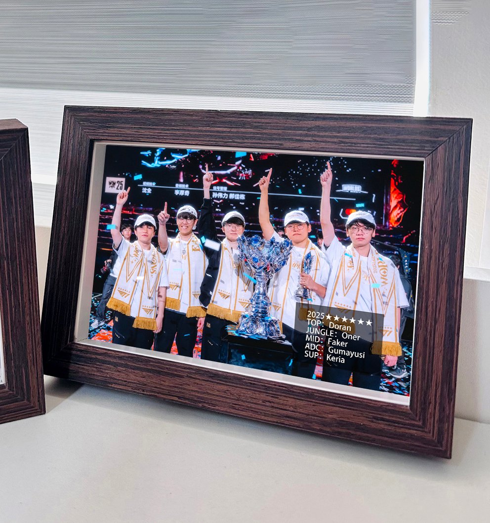 【週邊】千鳥社－T1 第六冠 擺台