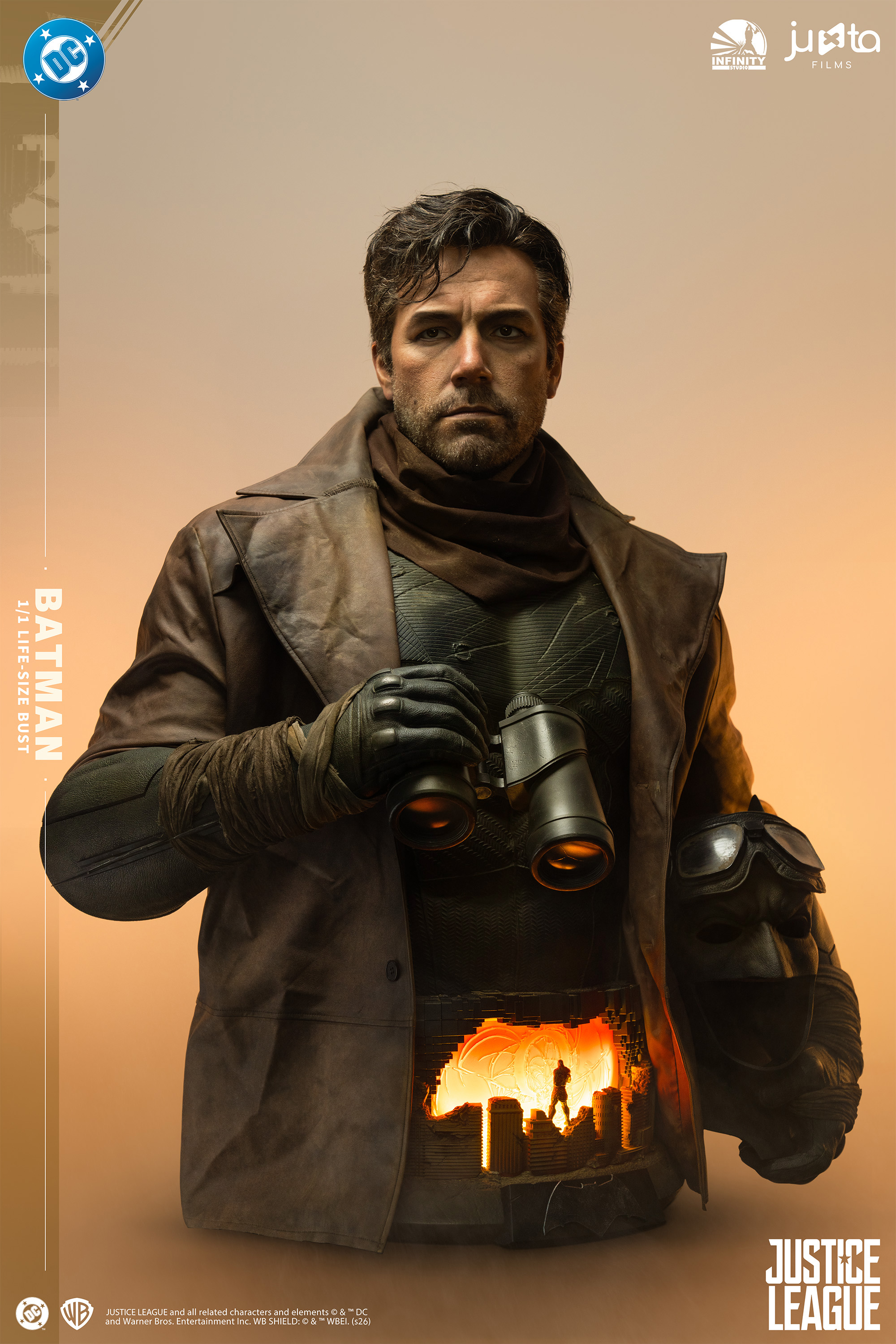 【正版授權】開天工作室 × Juxta Films-查克・史奈德版正義聯盟 噩夢版 蝙蝠俠 半身像 【正版授權】開天工作室 × Juxta Films-查克・史奈德版正義聯盟 噩夢版 蝙蝠俠 半身像