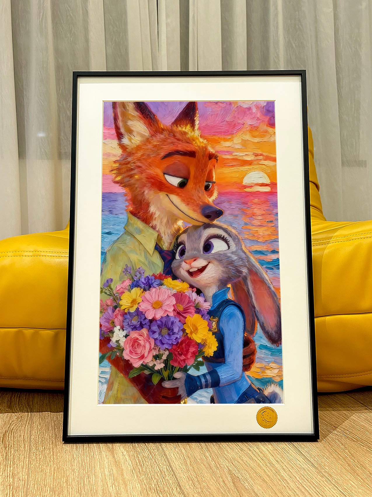 【週邊】星空工作室-動物方程式 炫彩動物城 裝飾畫 【週邊】星空工作室-動物方程式 炫彩動物城 裝飾畫