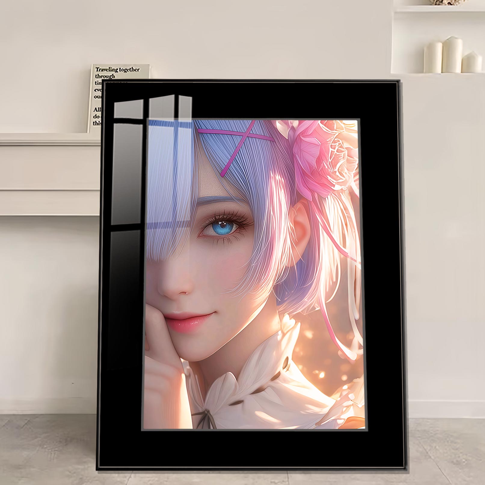 【週邊】橘子工作室－Re:從零開始的異世界生活 蕾姆 光影頭像 裝飾畫