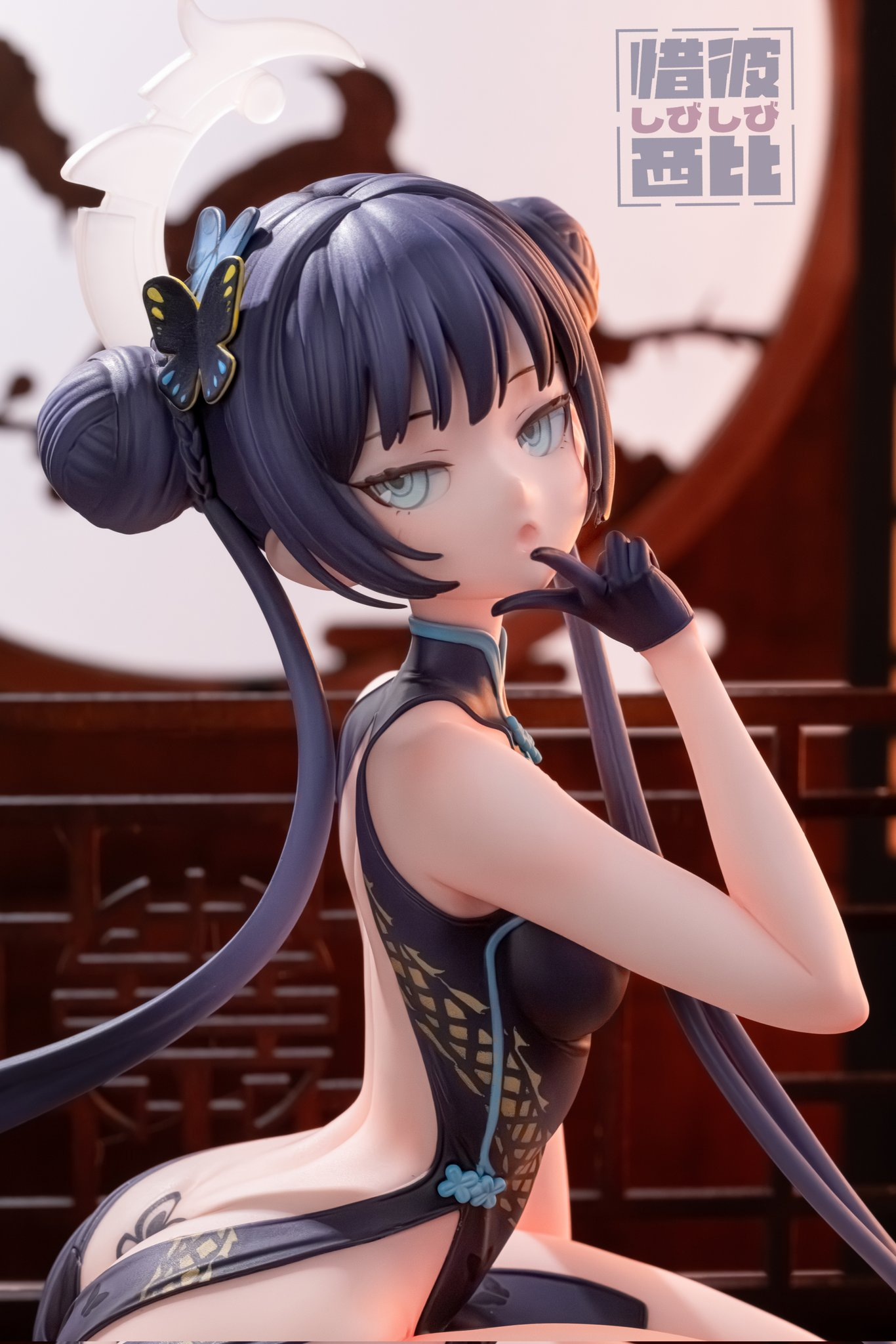 【蔚藍檔案】Fix cast（FC）龍華妃咲 坐姿旗袍