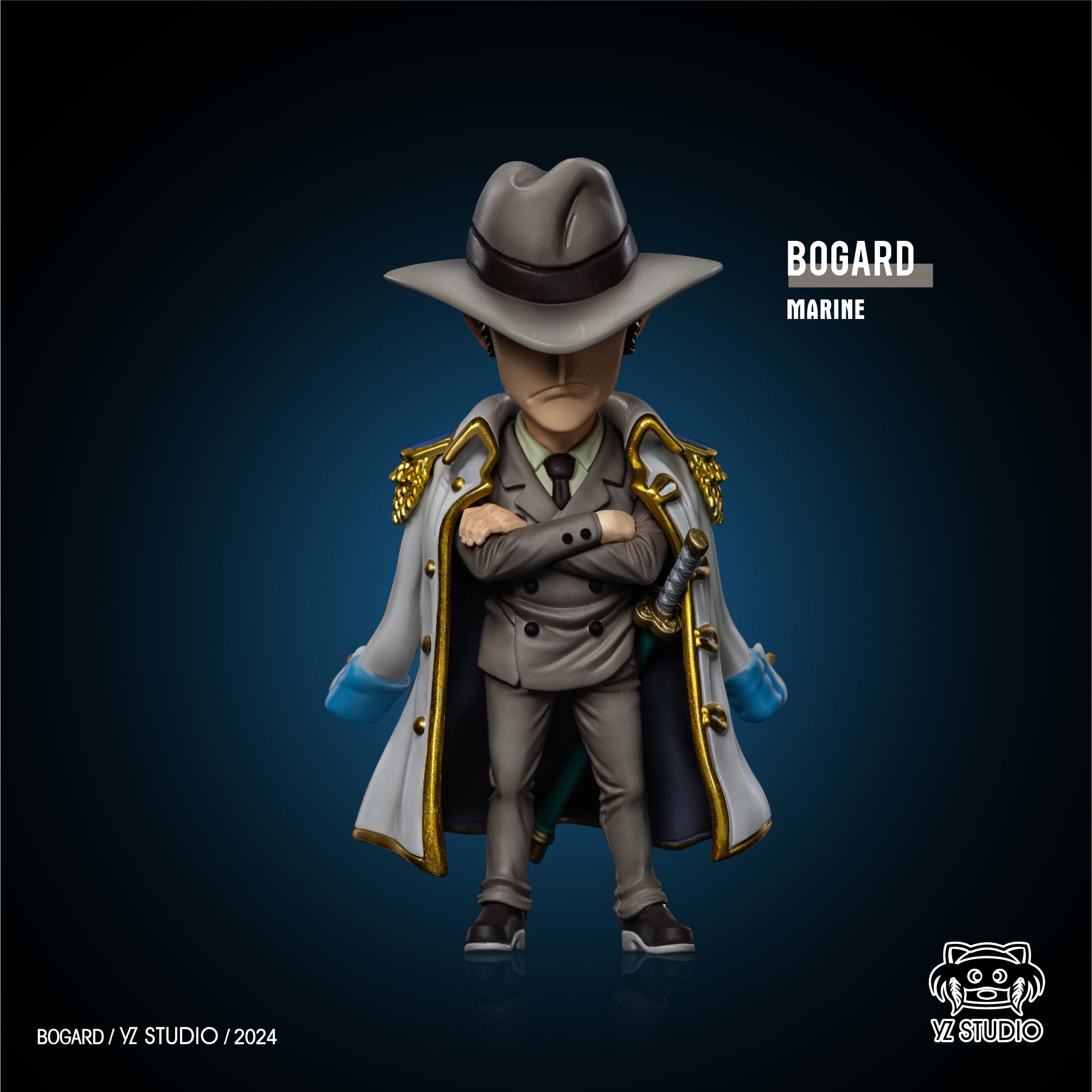 【海賊王】YZ工作室-海軍系列共鳴 第38彈 卡普副手 博加特