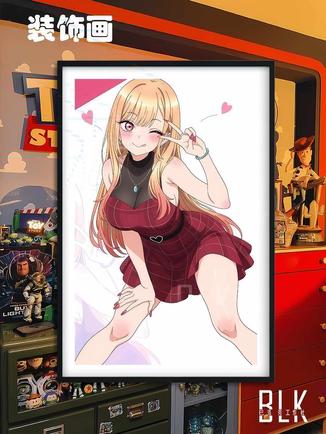 【週邊】巴洛克-戀上換裝娃娃 俏皮喜多川 裝飾畫 & 冰箱貼 【週邊】巴洛克-戀上換裝娃娃 俏皮喜多川 裝飾畫 & 冰箱貼