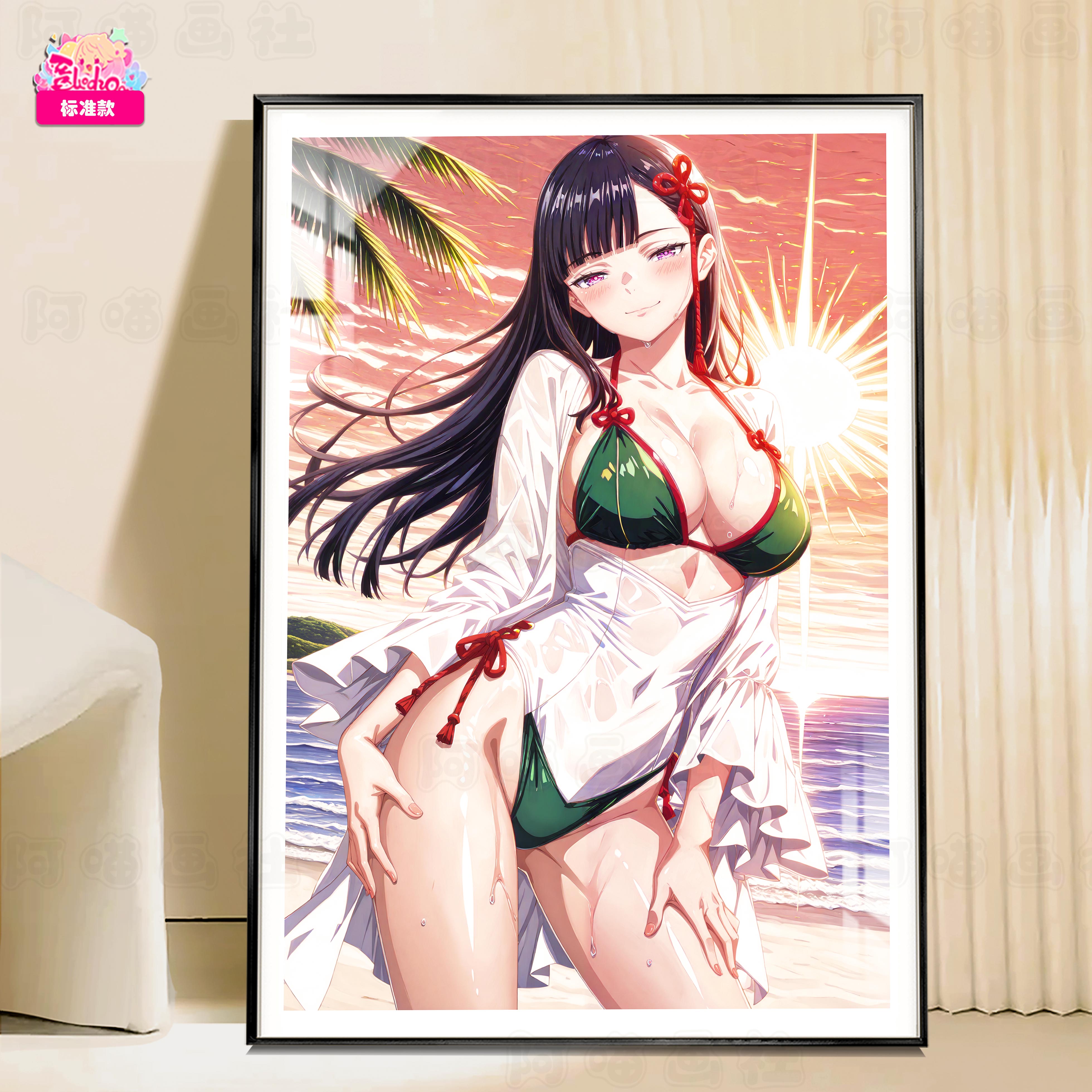 【週邊】阿喵畫社－魔都精兵的奴隸 黃昏 泳裝山城戀 裝飾畫