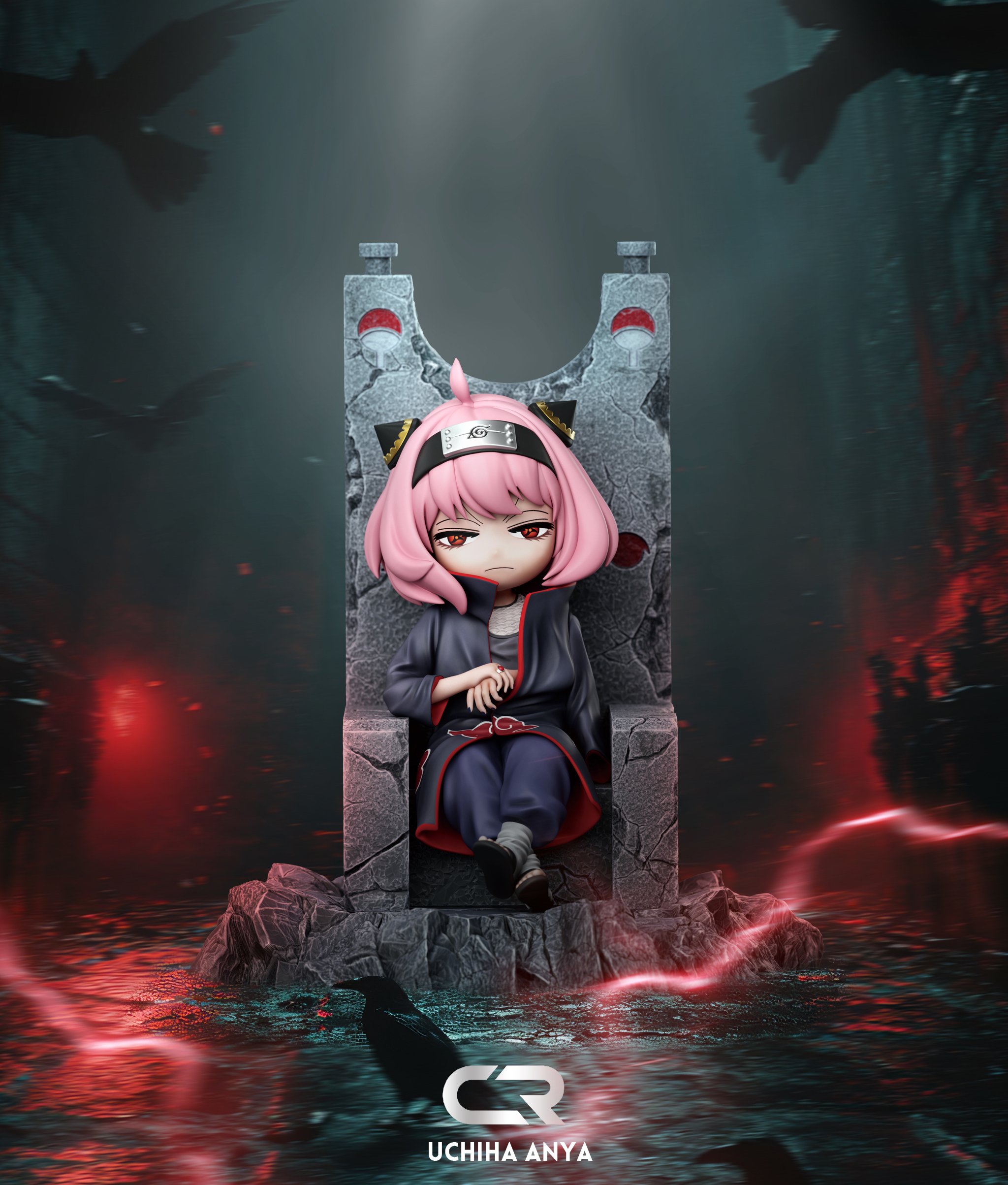 【SPYxFAMILY】CR工作室-坐姿王座鼬阿尼亞