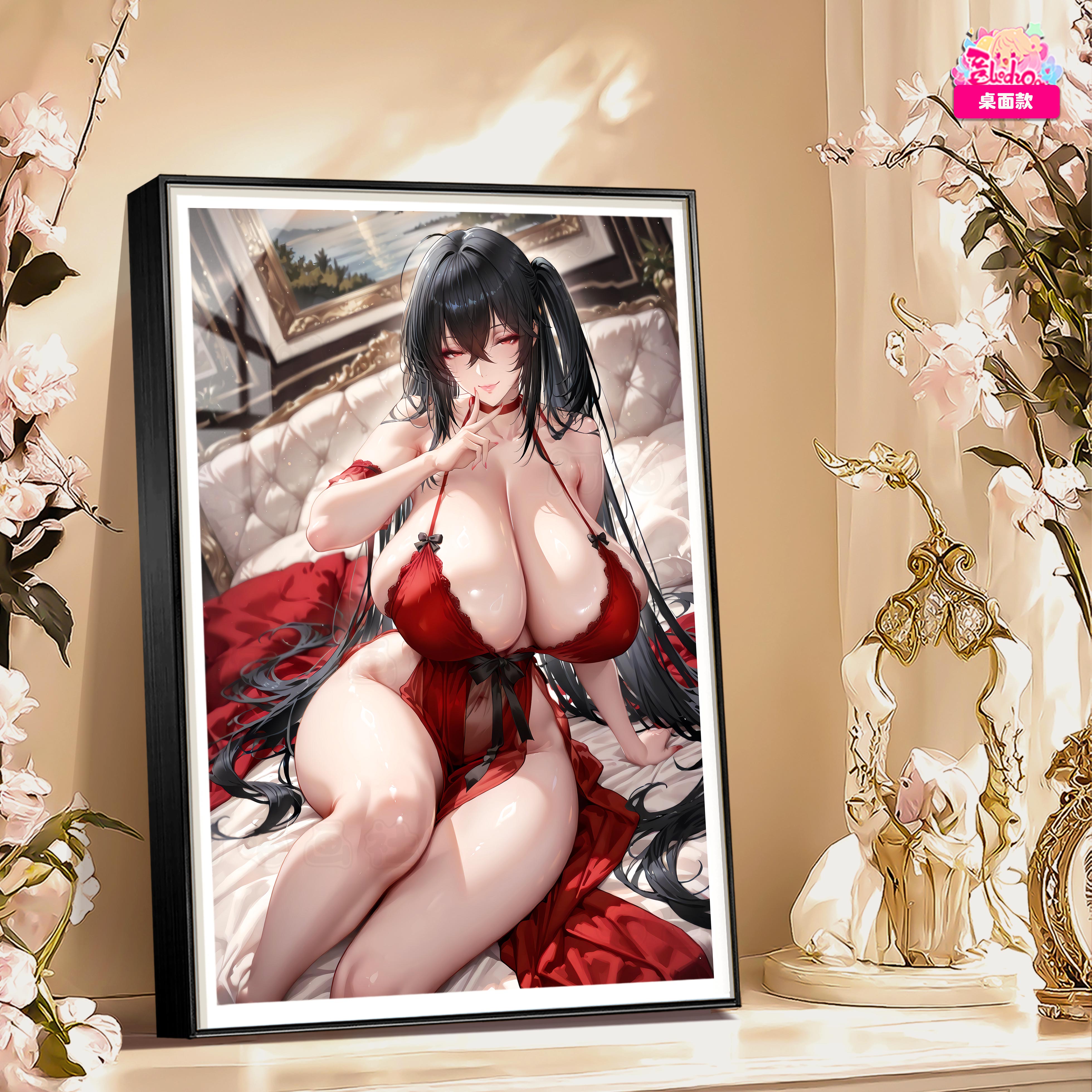 【週邊】阿喵畫社－王室 紅禮服大鳳