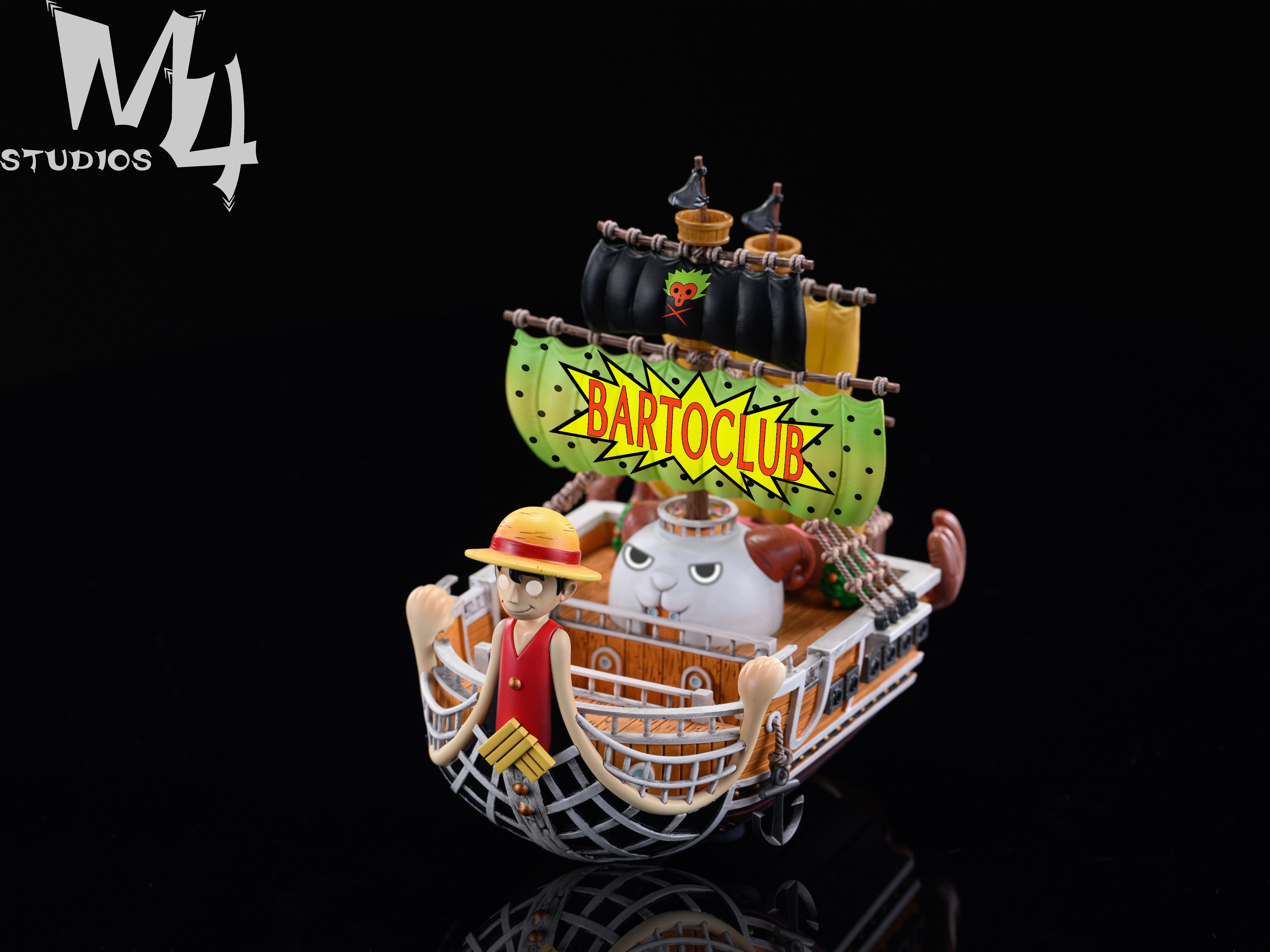 【海賊王】M4工作室-全員船系列 第八彈 前進.魯夫前輩號