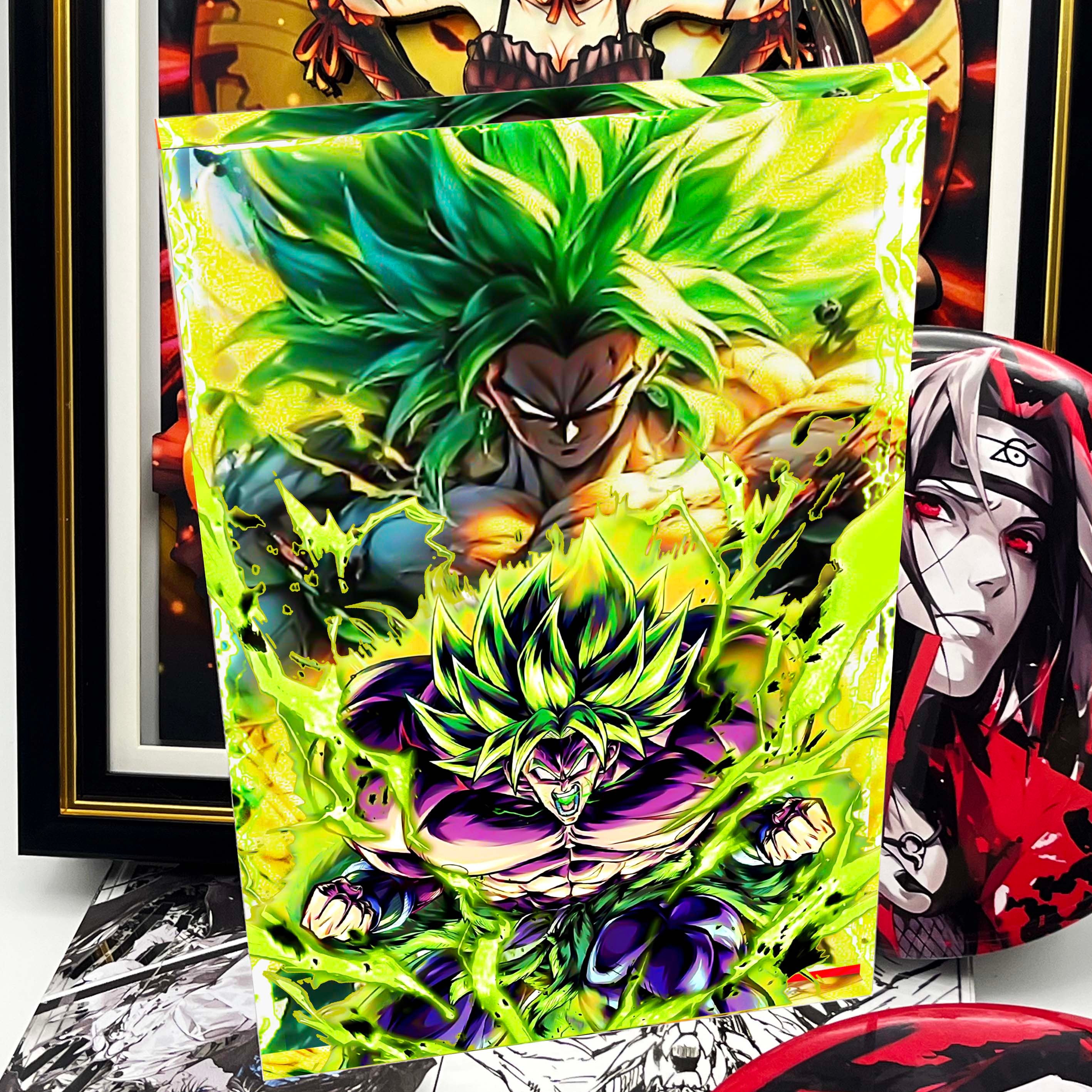 【週邊】阿喵畫社-超級賽亞人布羅利卡磚