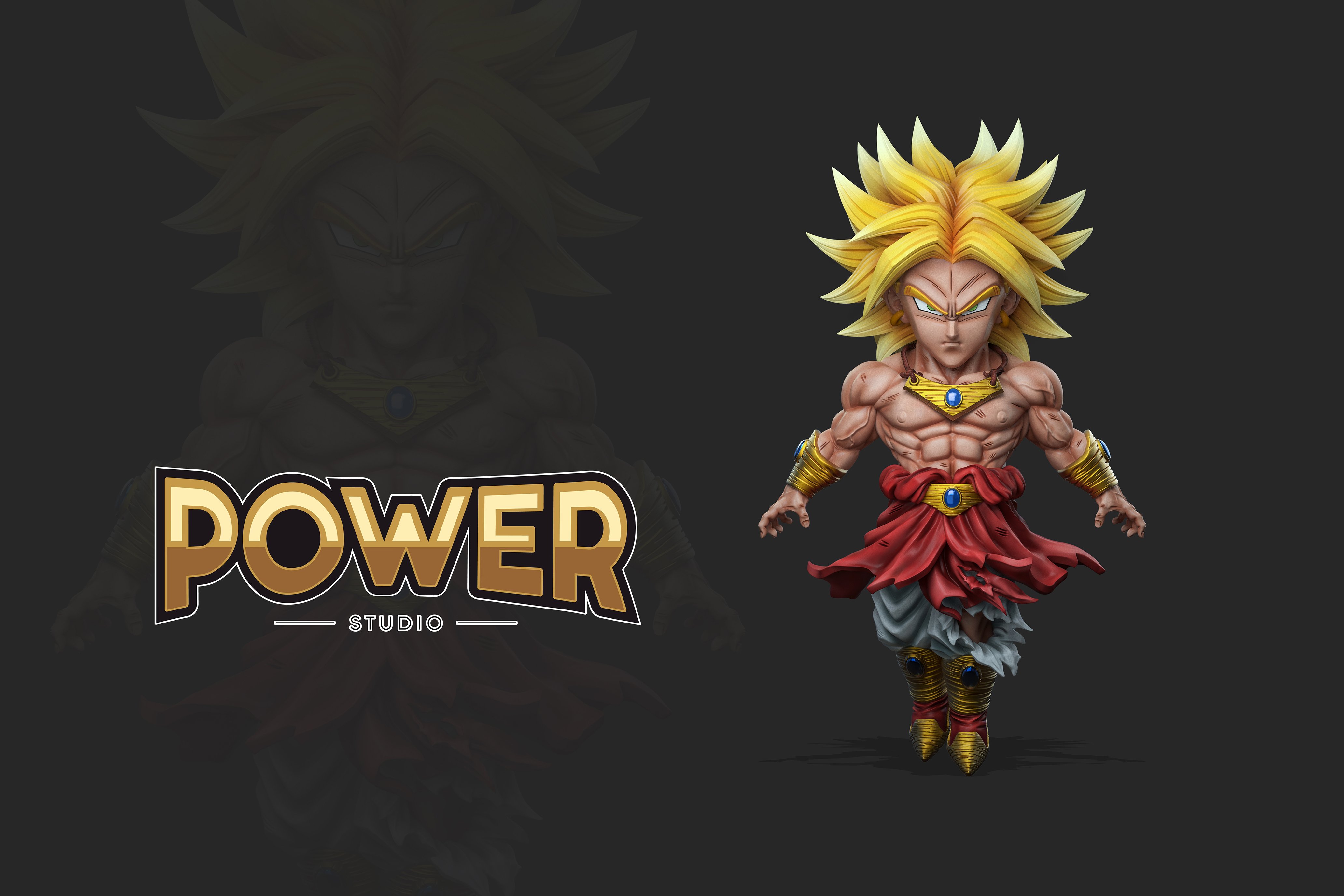 【七龍珠】Power studio-超賽布羅利