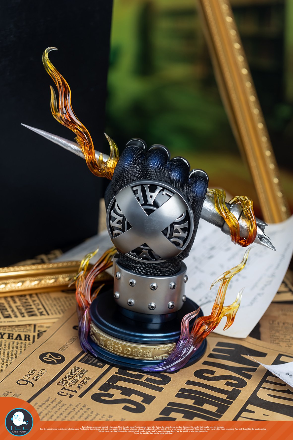 【家庭教師】ILL 地下工廠-熱血魂 014 家庭教師REBORN 澤田綱吉 X手套2.0 彭格列手套