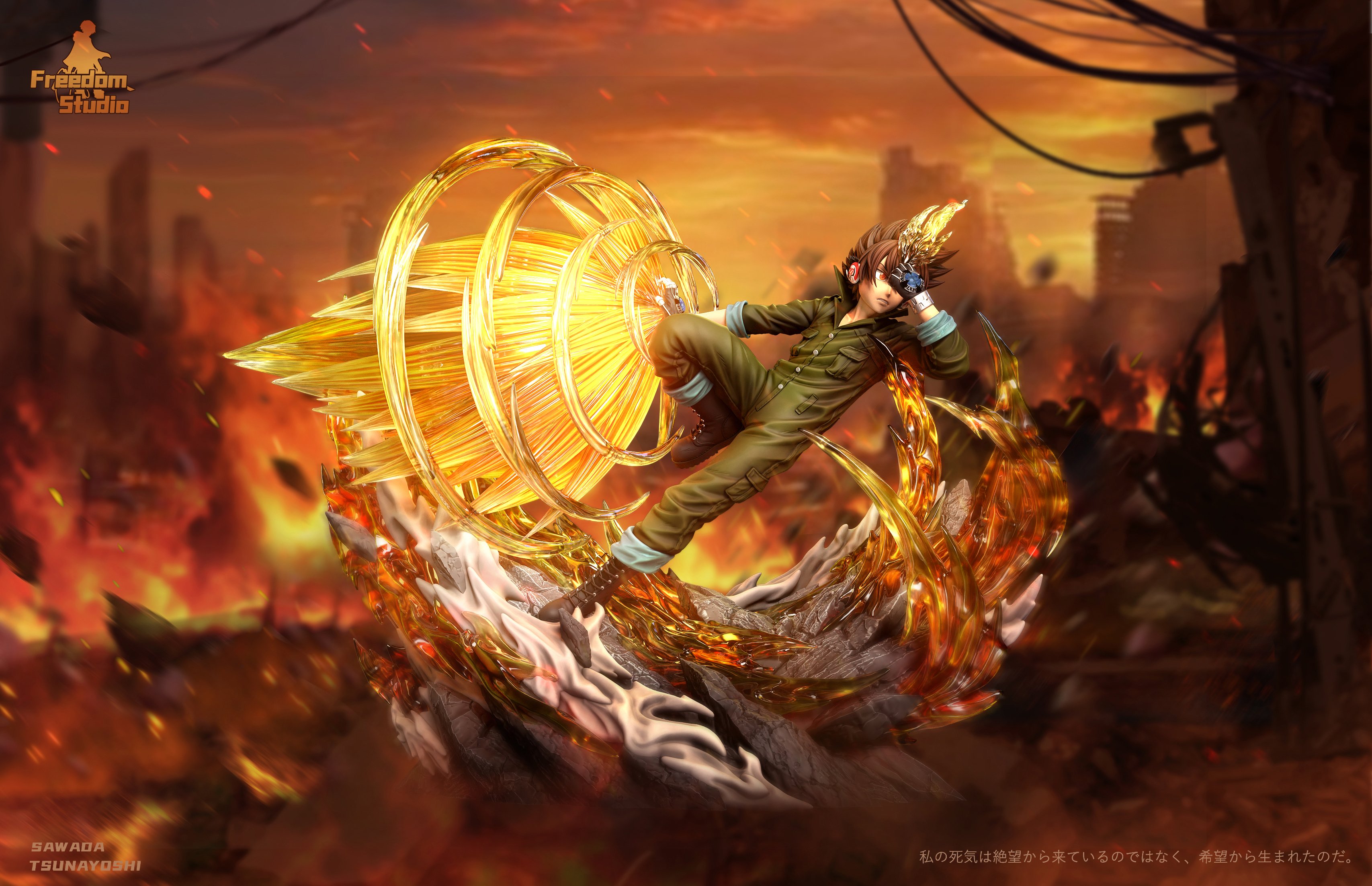 【家庭教師】Freedom Studio-第五彈 工裝澤田綱吉 X BURNER 【家庭教師】Freedom Studio-第五彈 工裝澤田綱吉 X BURNER