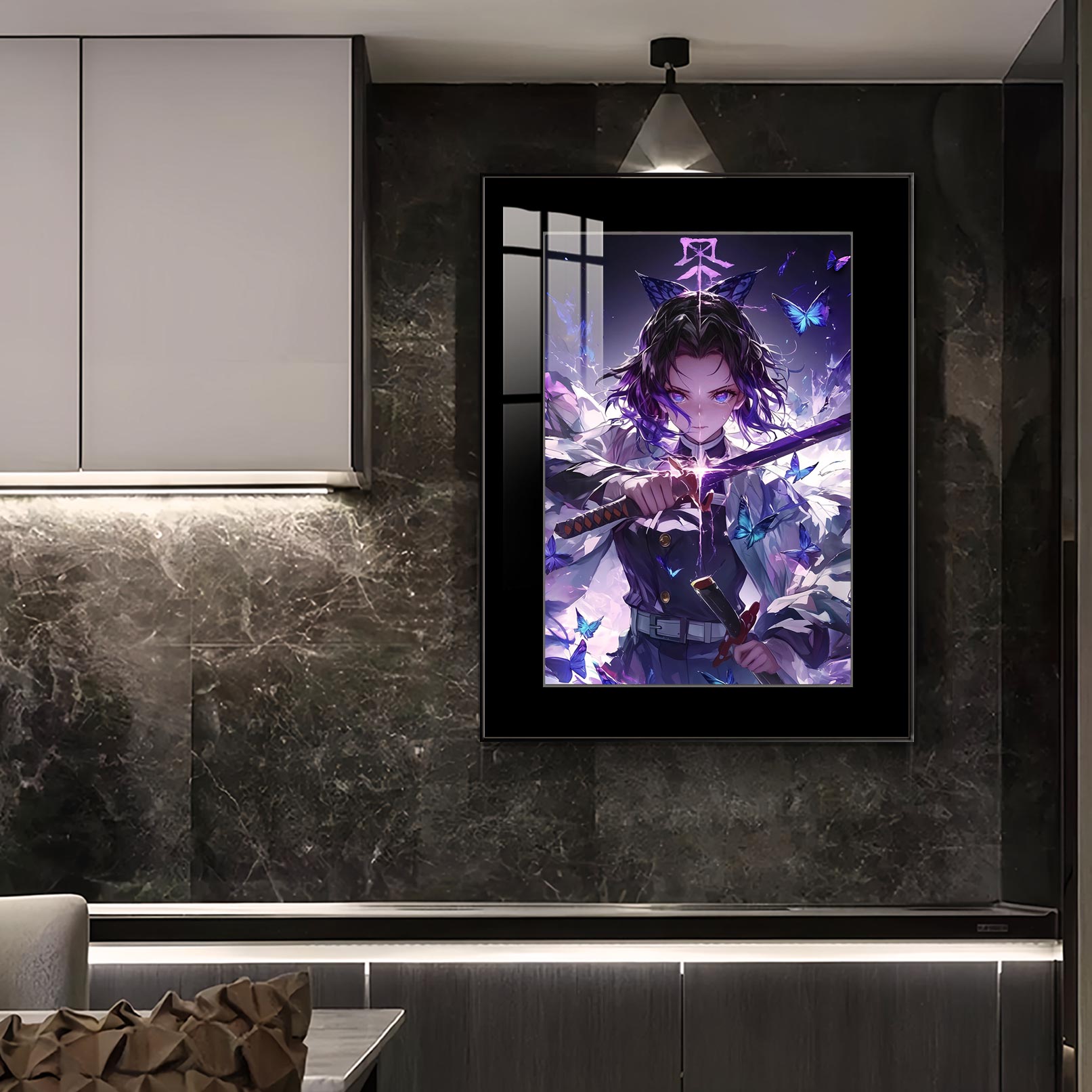 【週邊】橘子工作室－鬼滅之刃 持劍：蝴蝶忍 裝飾畫