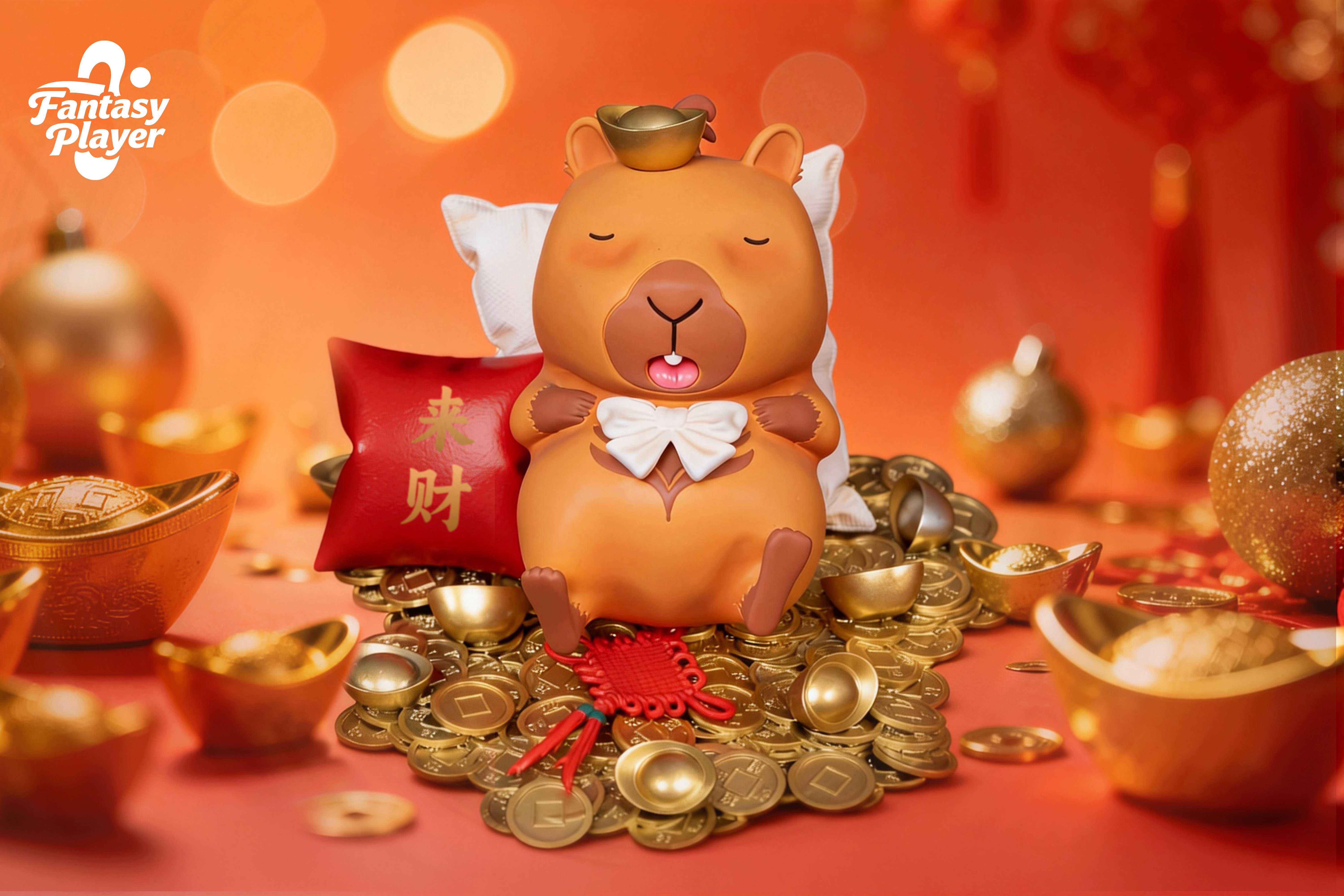 【可愛小物】Fantasy Player 絕想玩家聯盟－招財波仔