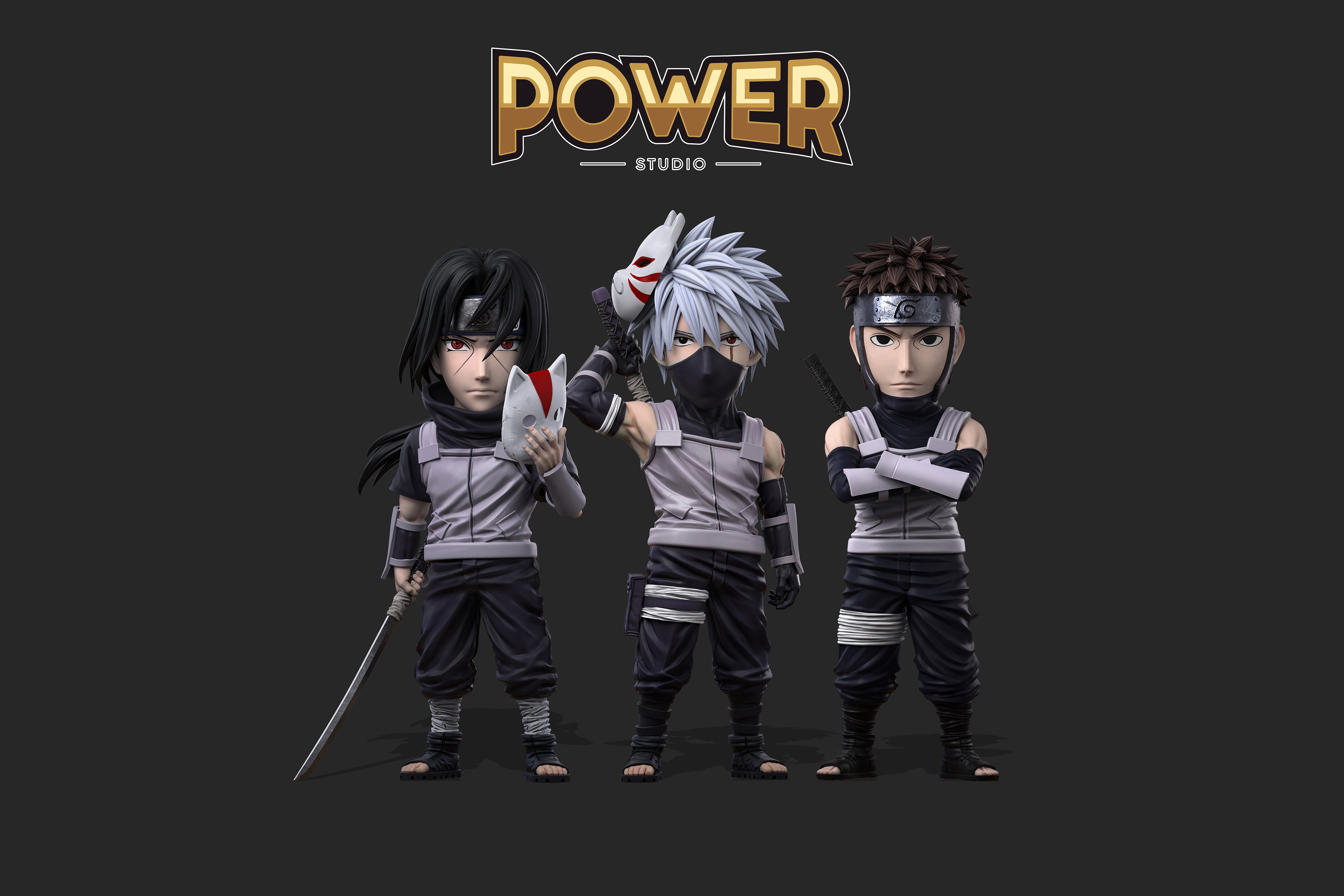 【火影忍者】Power studio-暗部大和