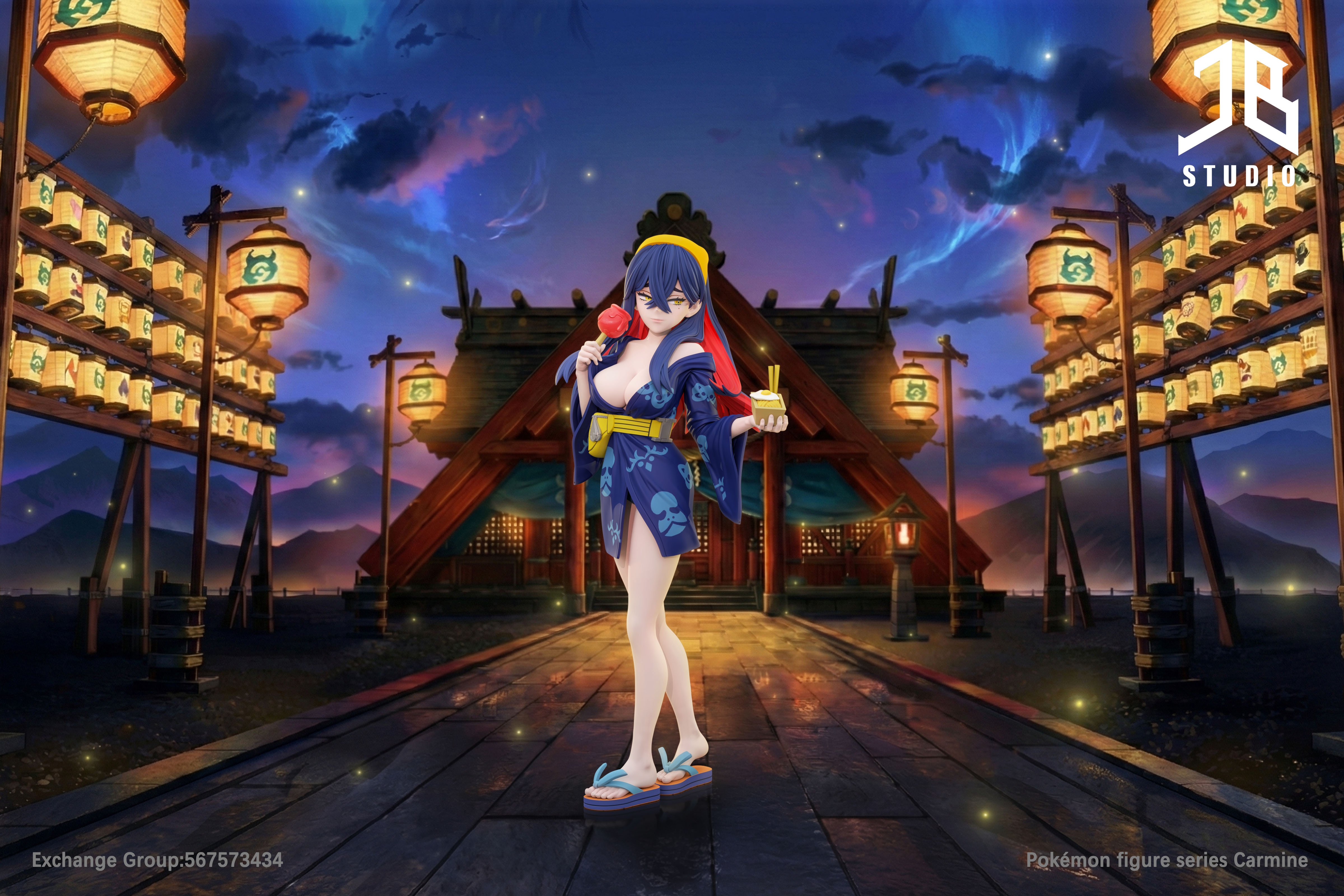 【寶可夢】JB Studio 精寶工作室－人物系列 打鬼祭 丹瑜