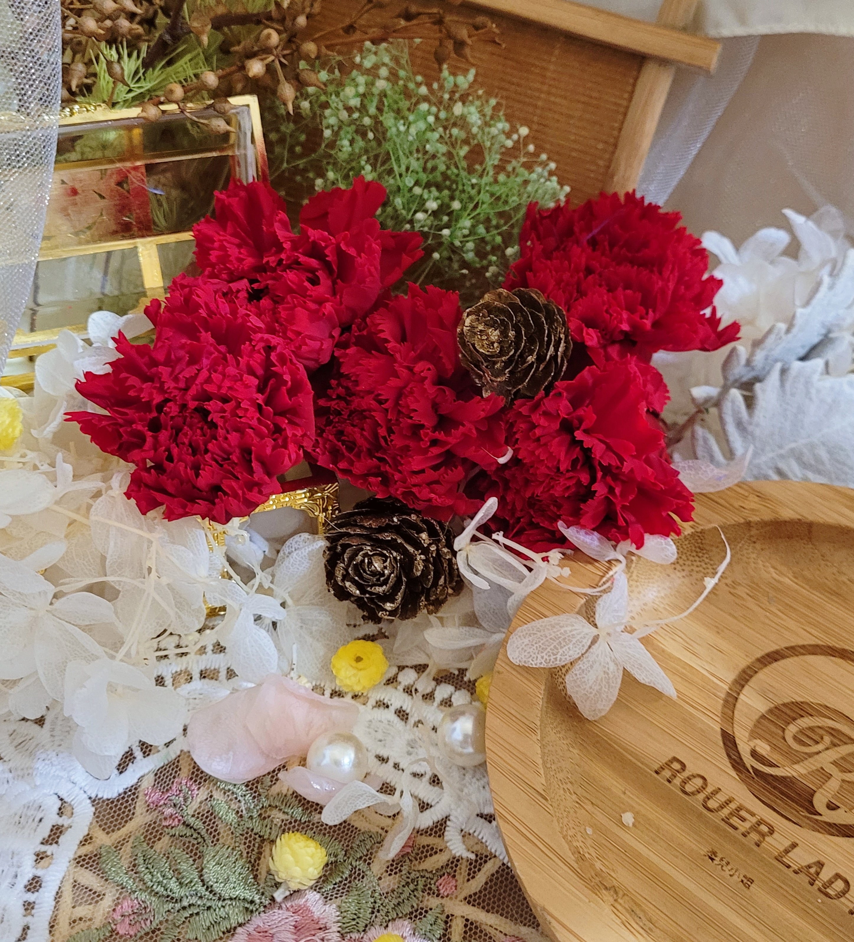 4-5cm康乃馨❁素色/特殊色 7色❁(4/21已更新)