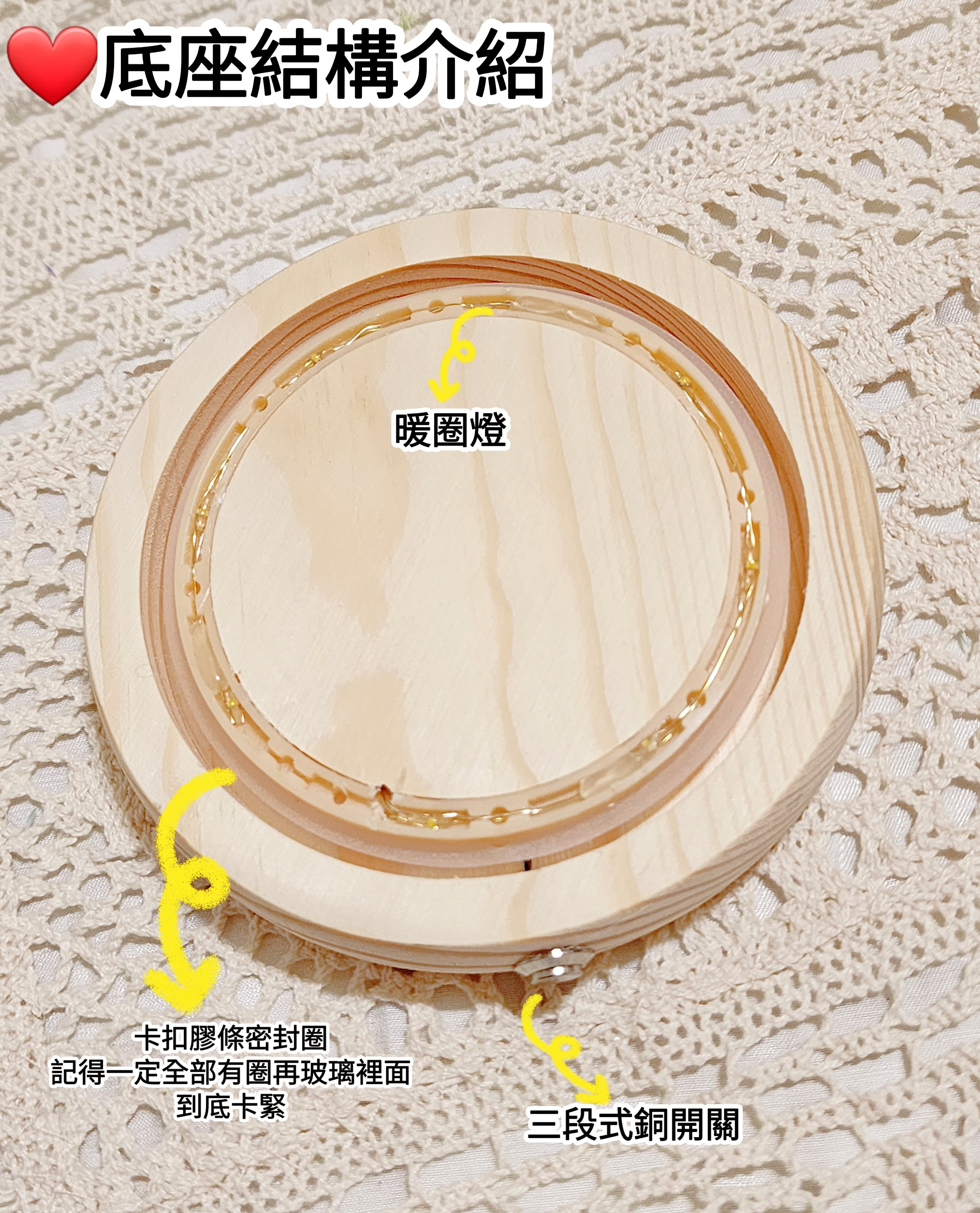 ♪柱狀玻璃罩♪