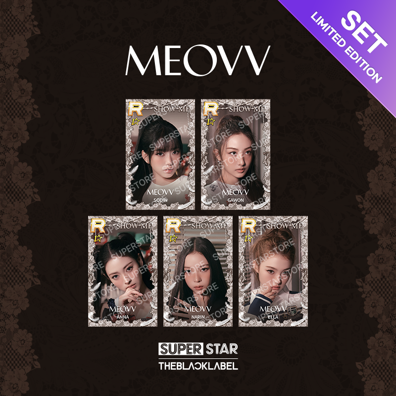 [代購] MEOVV SUPERSTAR 遊戲卡2026 VACANCE 全員成套