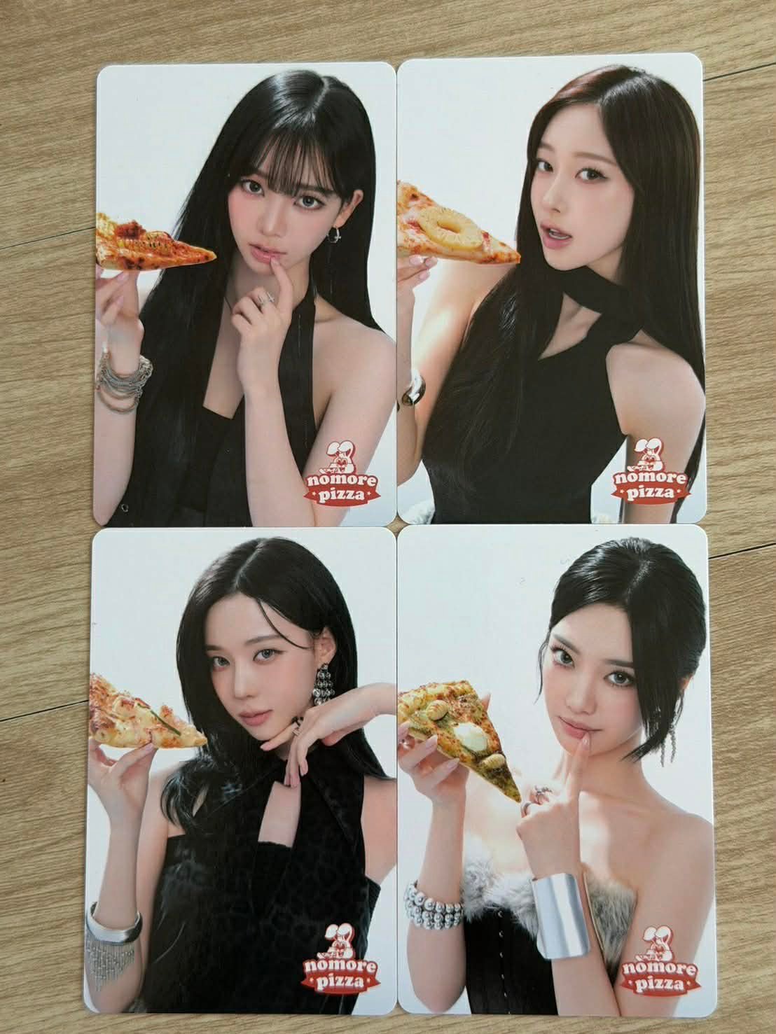 [預購3月] nomore pizza 特典卡 全員成套