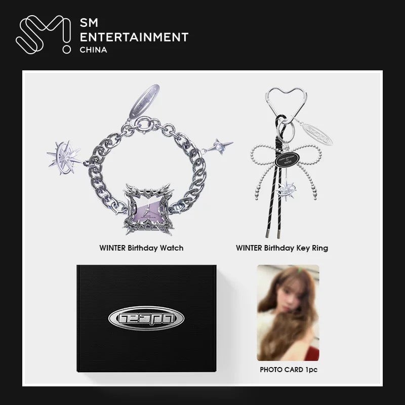 [預購4月/中通] aespa Winter 中區生日禮盒