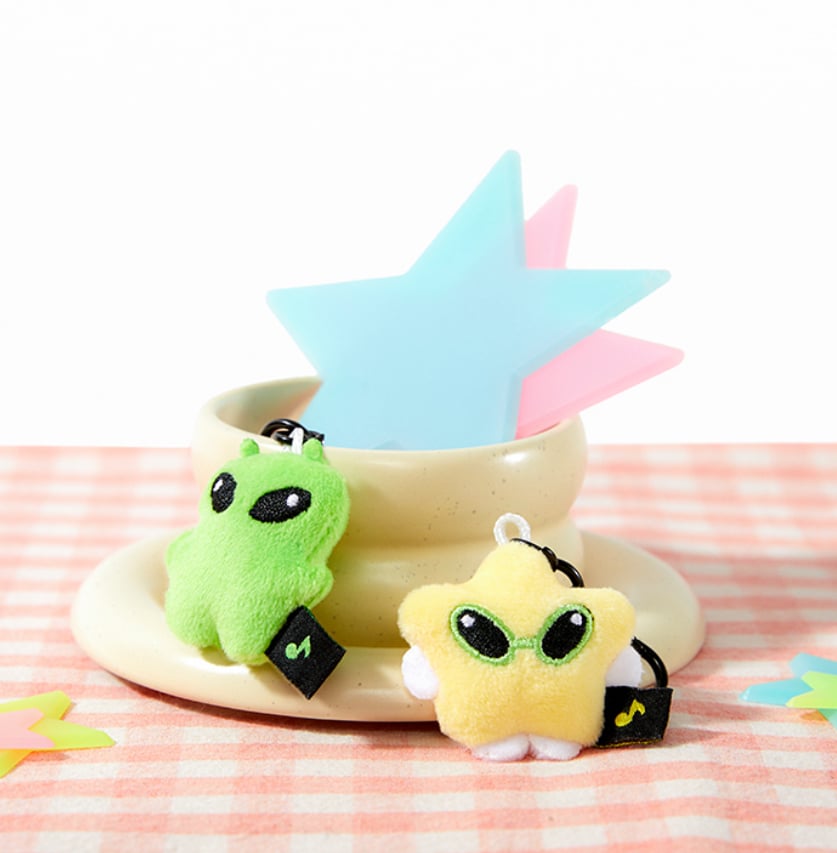 [預購1月] 韓國 小吊飾組 外星人+星星