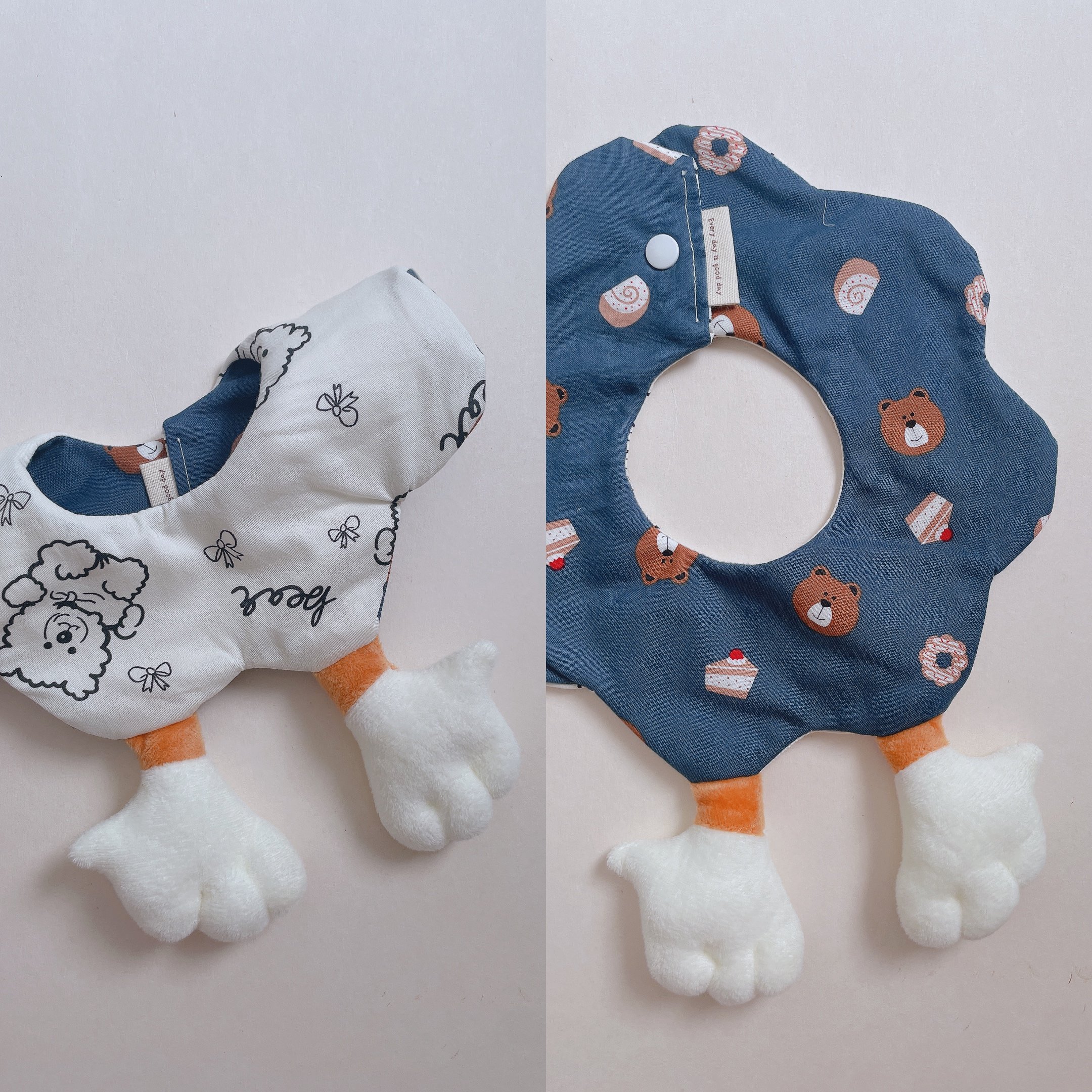 【 現貨 】白色腿腿 - 花兜