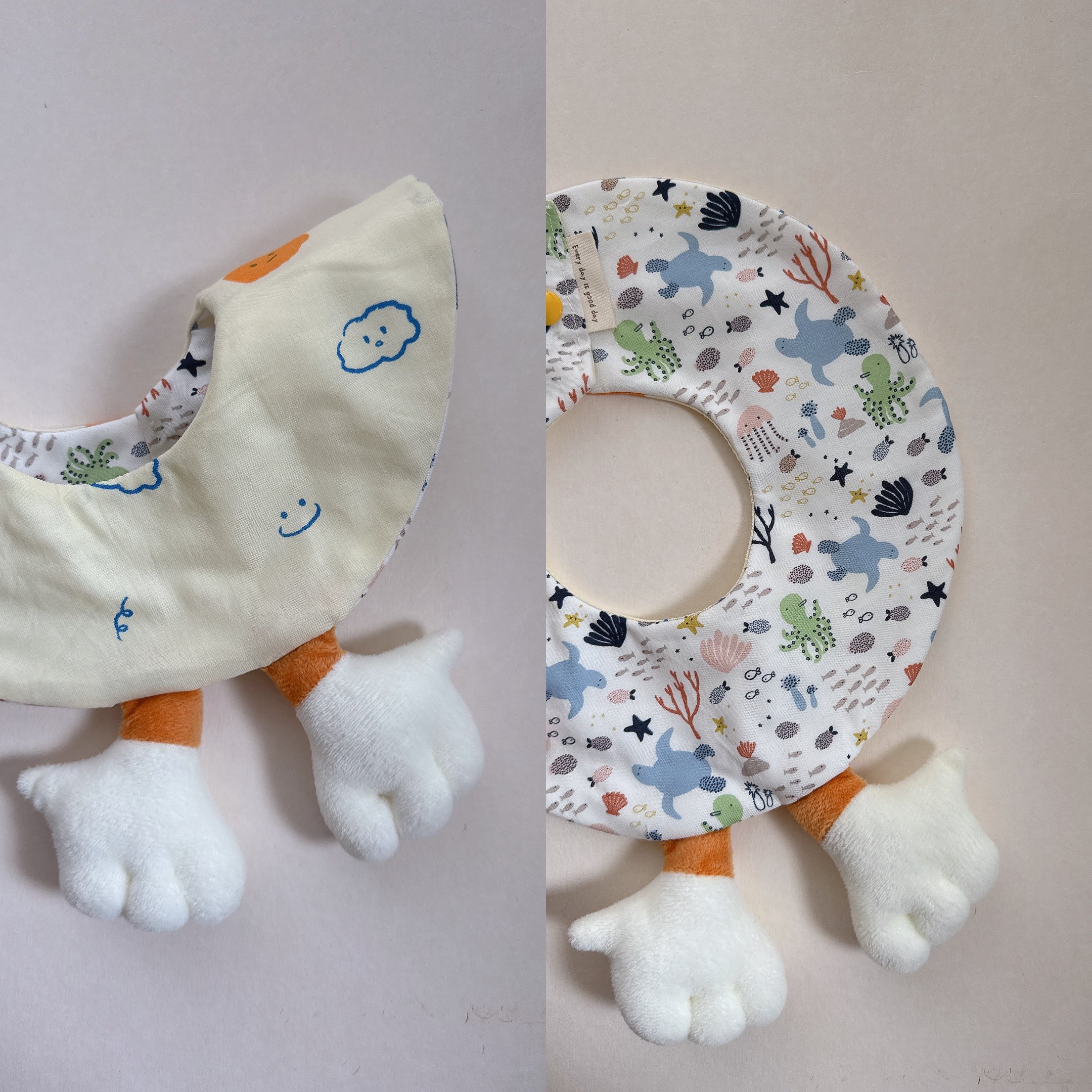 【 現貨 】白色腿腿 - 圓兜