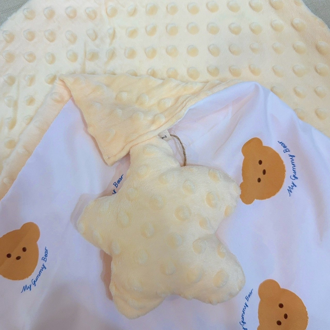 【 現貨 】安撫星星豆豆毯