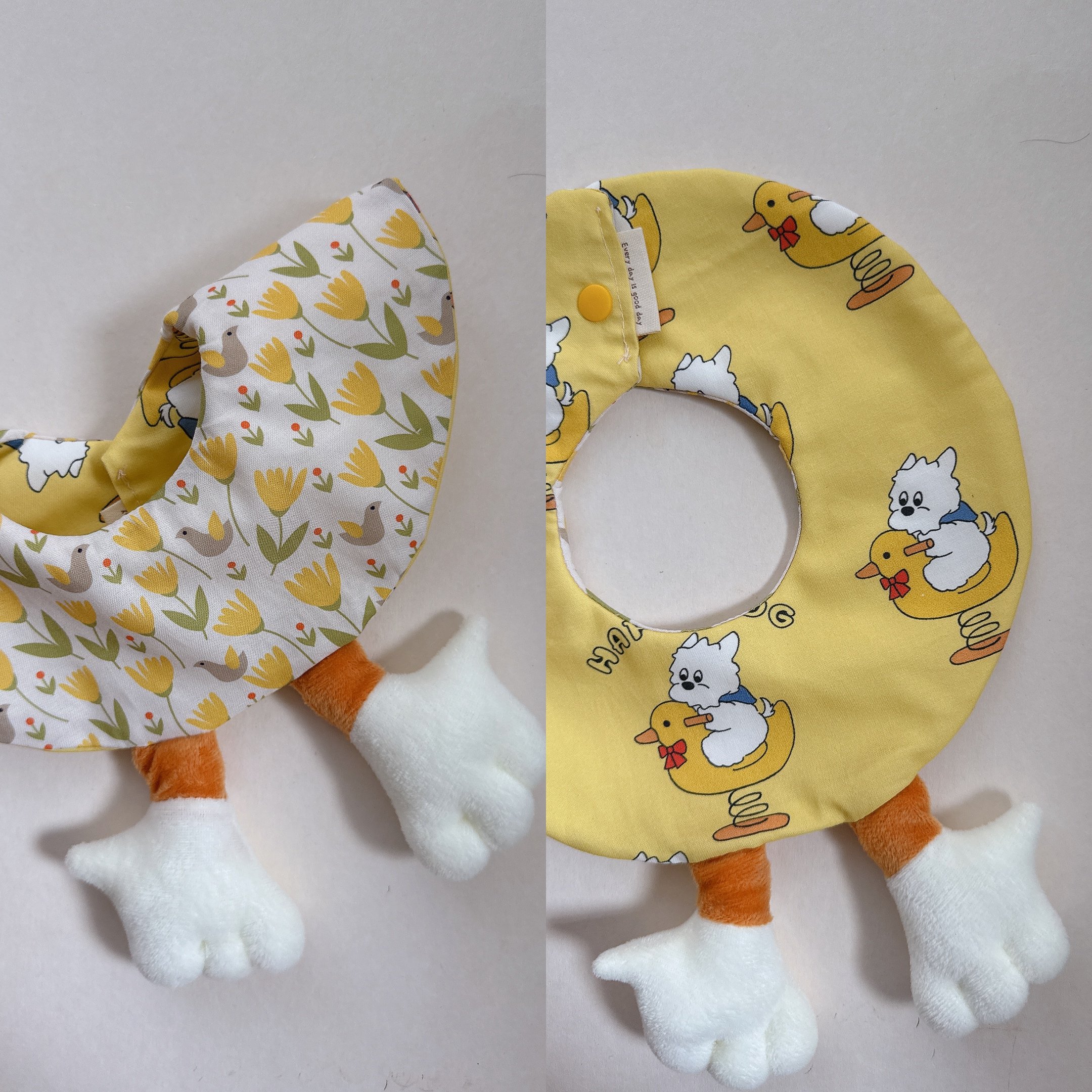 【 現貨 】白色腿腿 - 圓兜