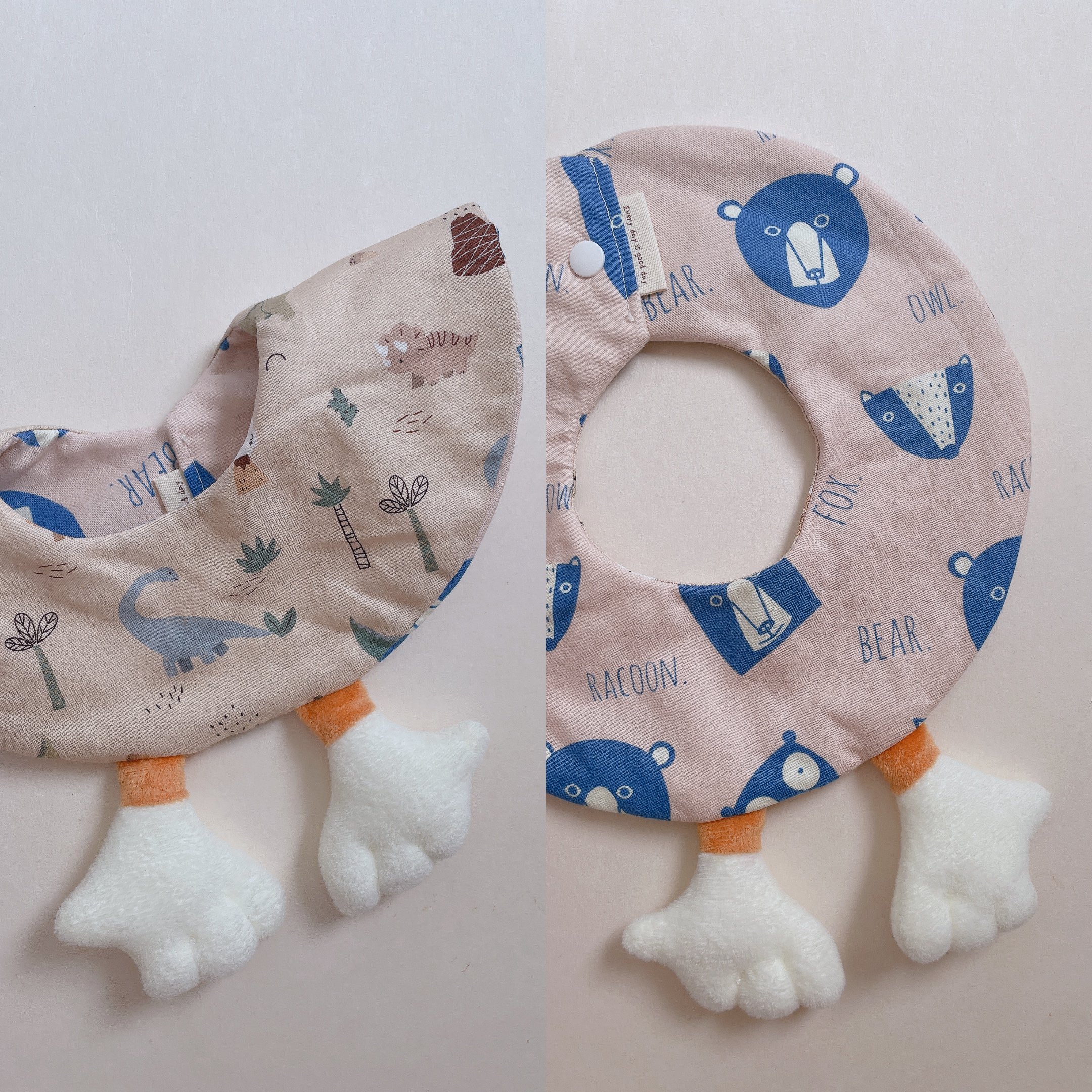 【 現貨 】白色腿腿 - 圓兜