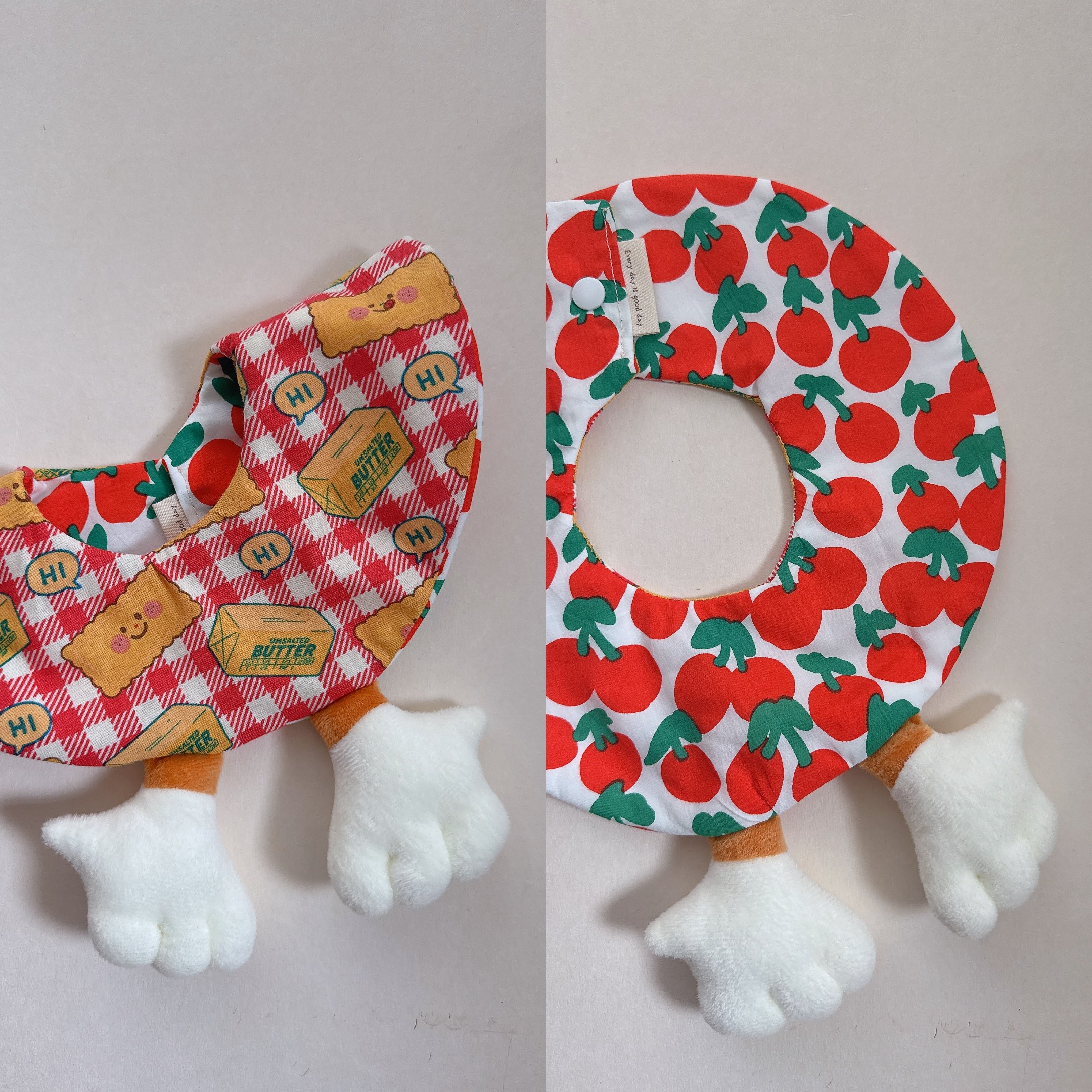 【 現貨 】白色腿腿 - 圓兜