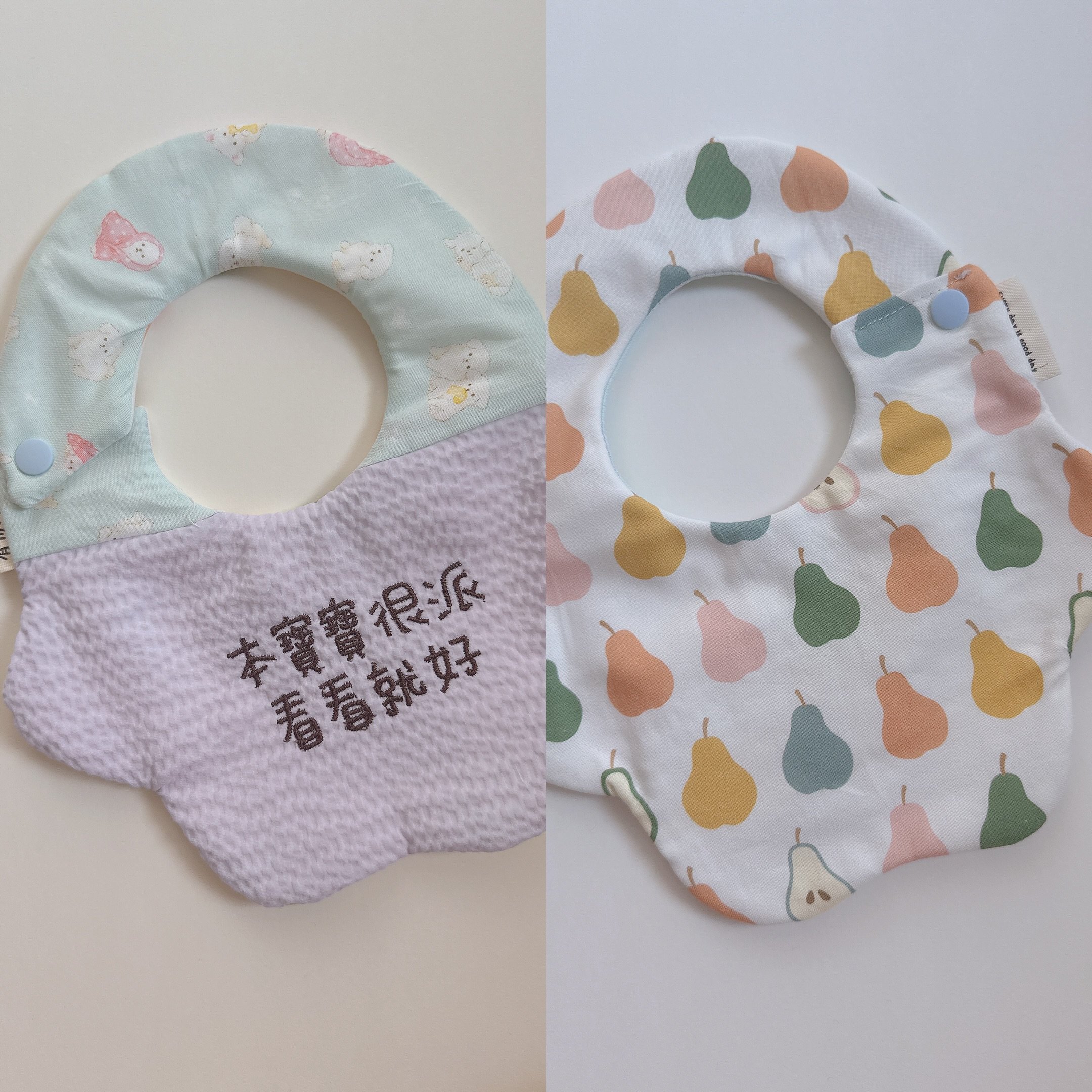 『 現貨 』刺繡標語兜 - 雲朵