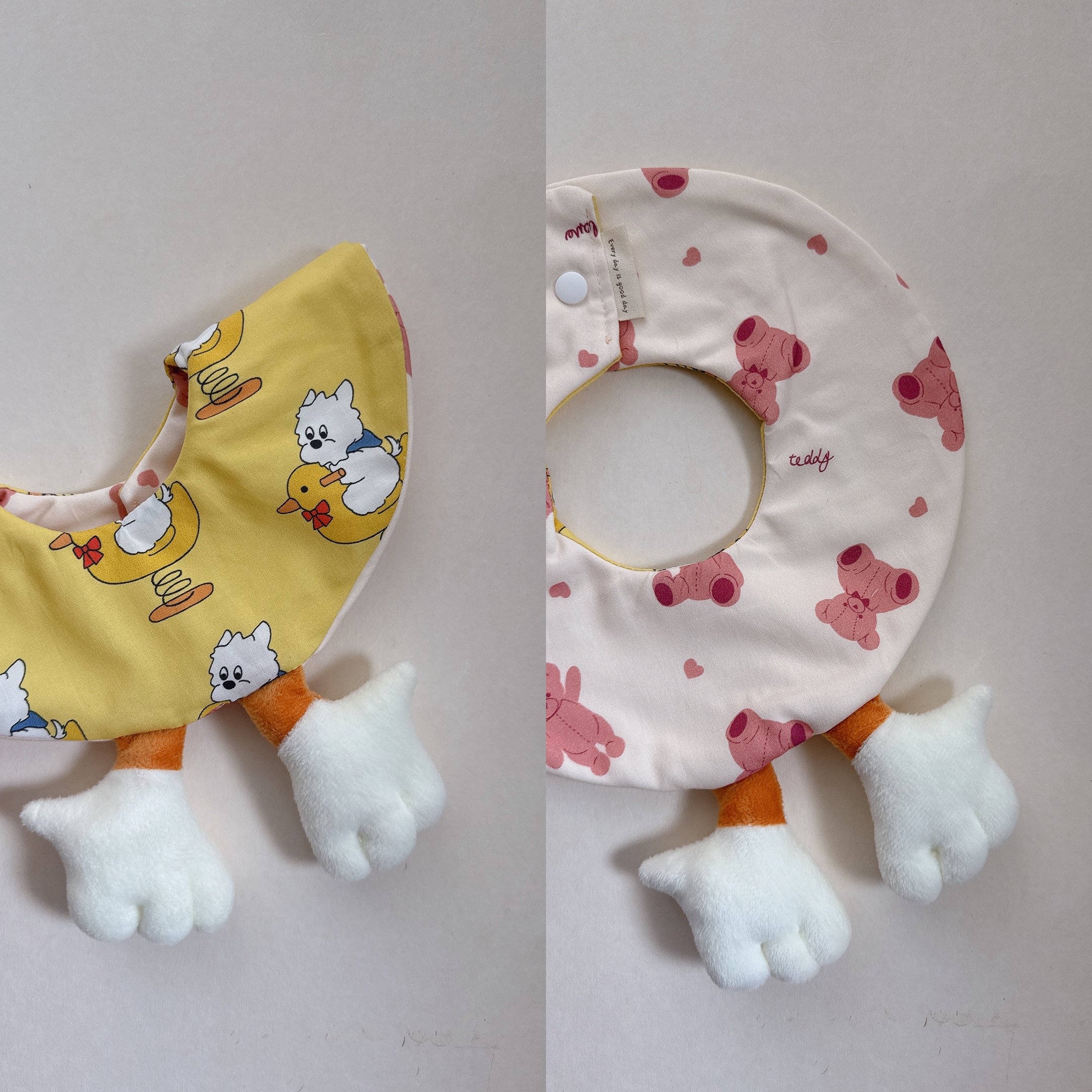 【 現貨 】白色腿腿 - 圓兜