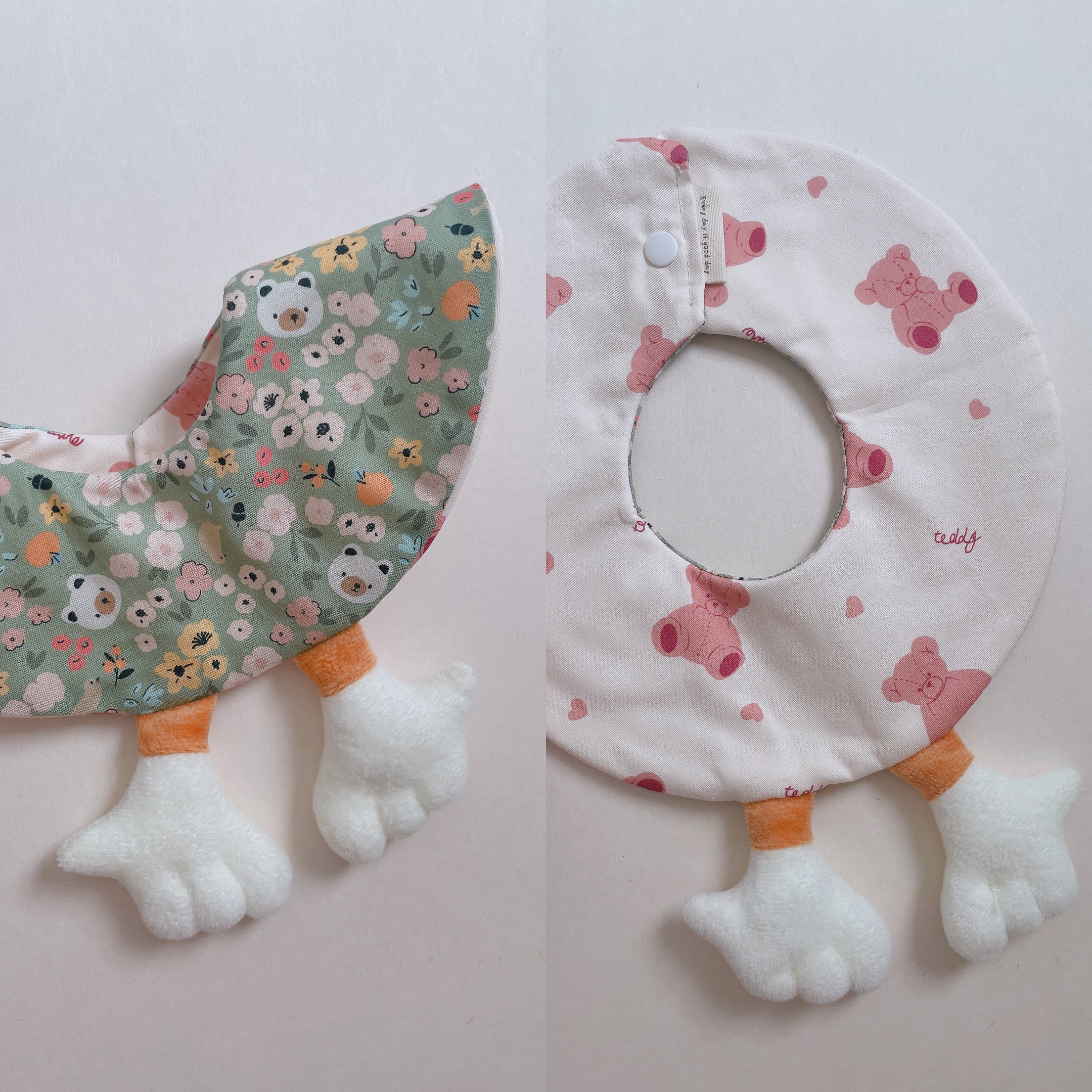 【 現貨 】白色腿腿 - 圓兜