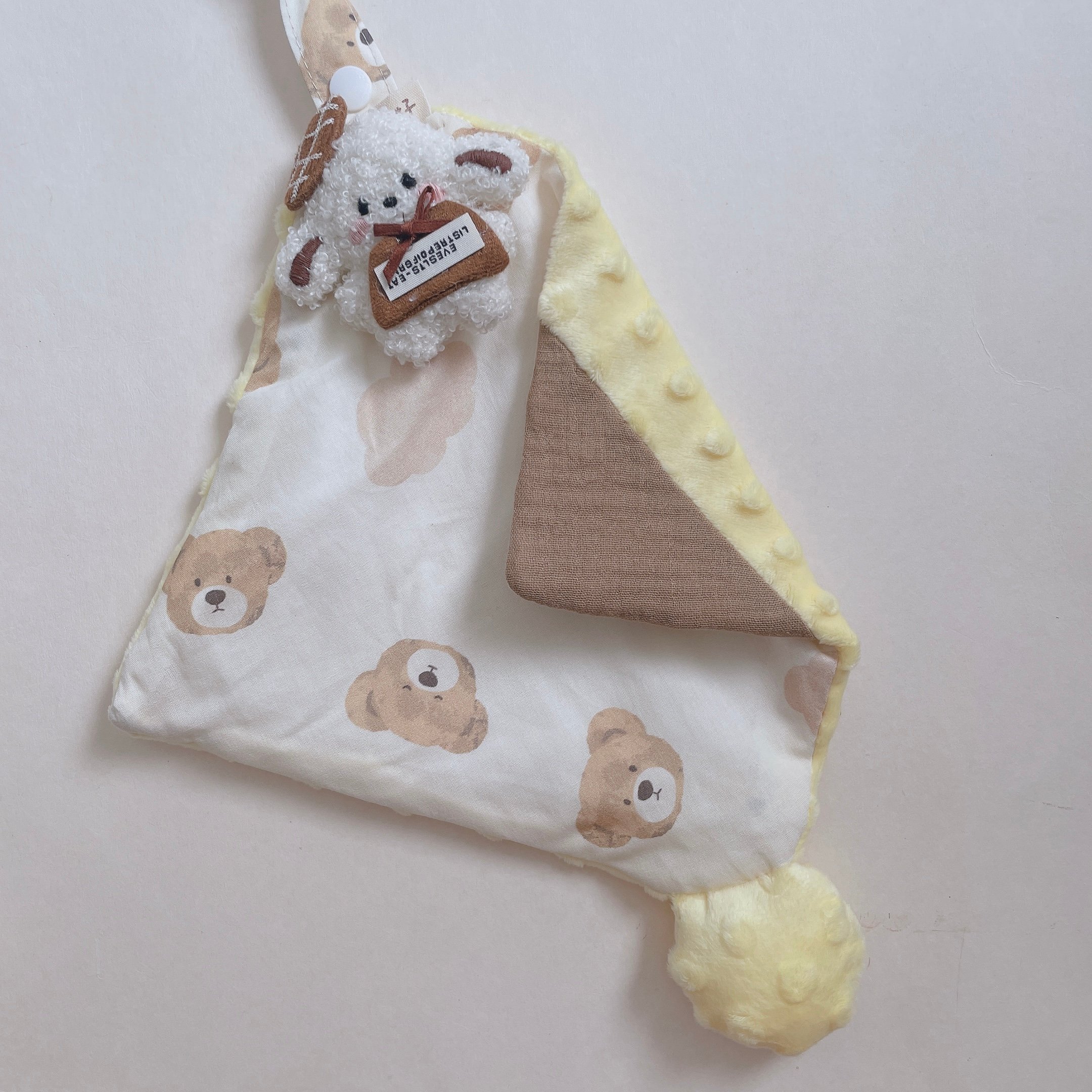 【 現貨 】娃娃安撫巾（啾啾球款）