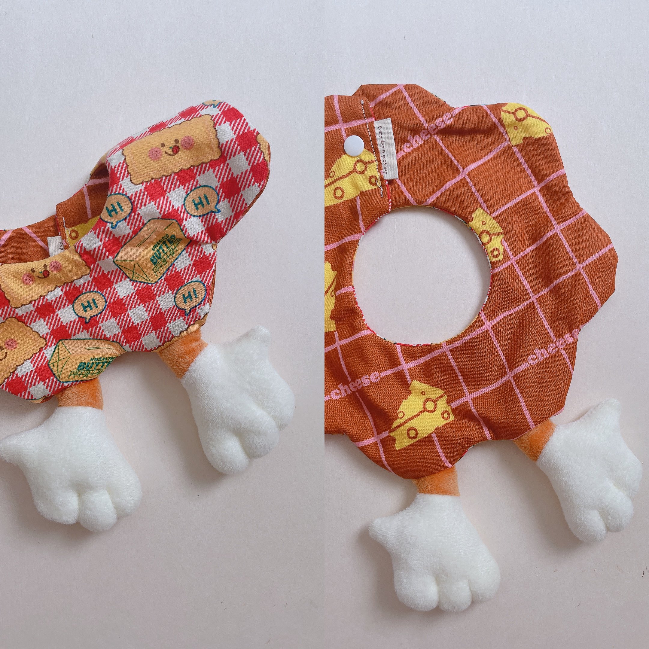 【 現貨 】白色腿腿 - 花兜