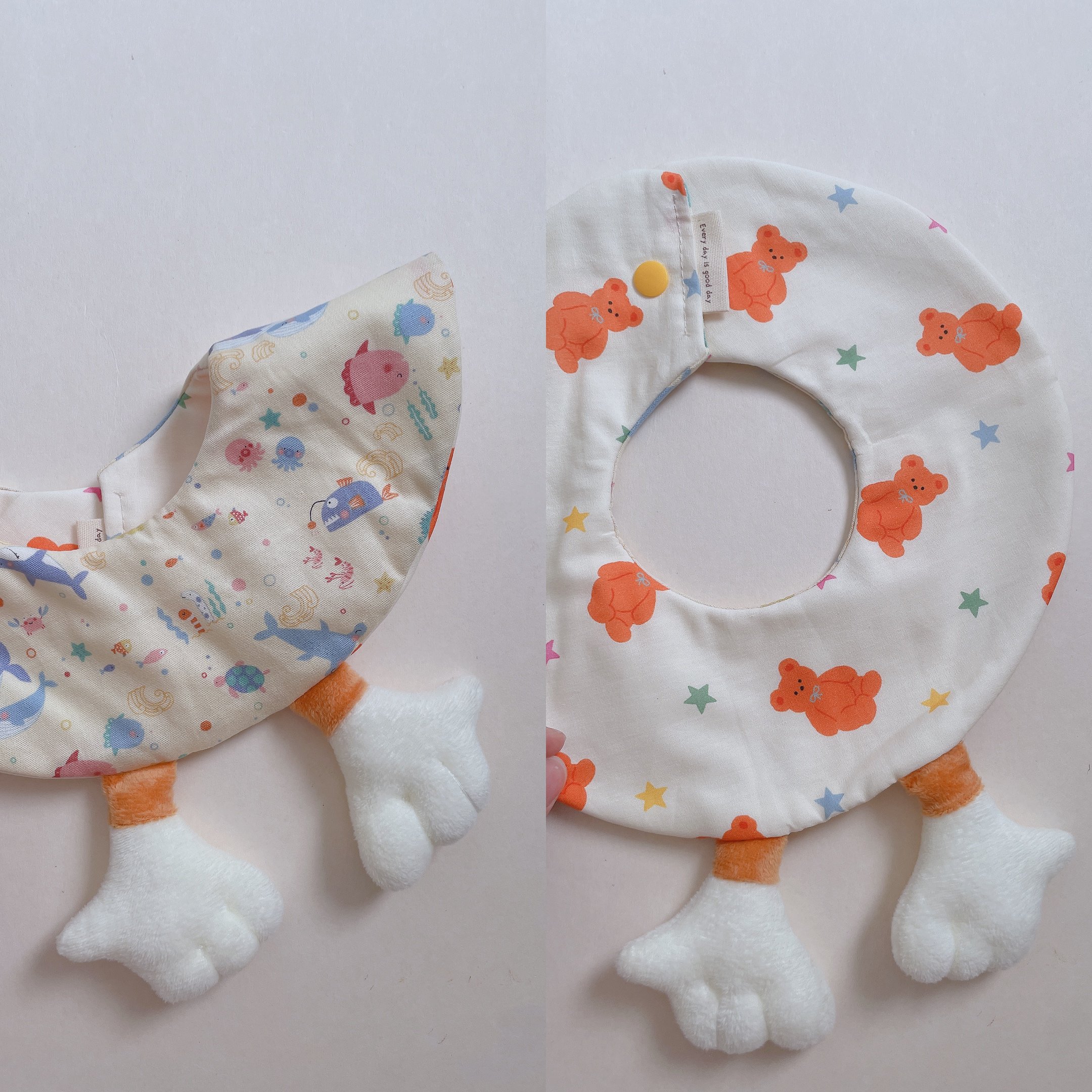 【 現貨 】白色腿腿 - 圓兜