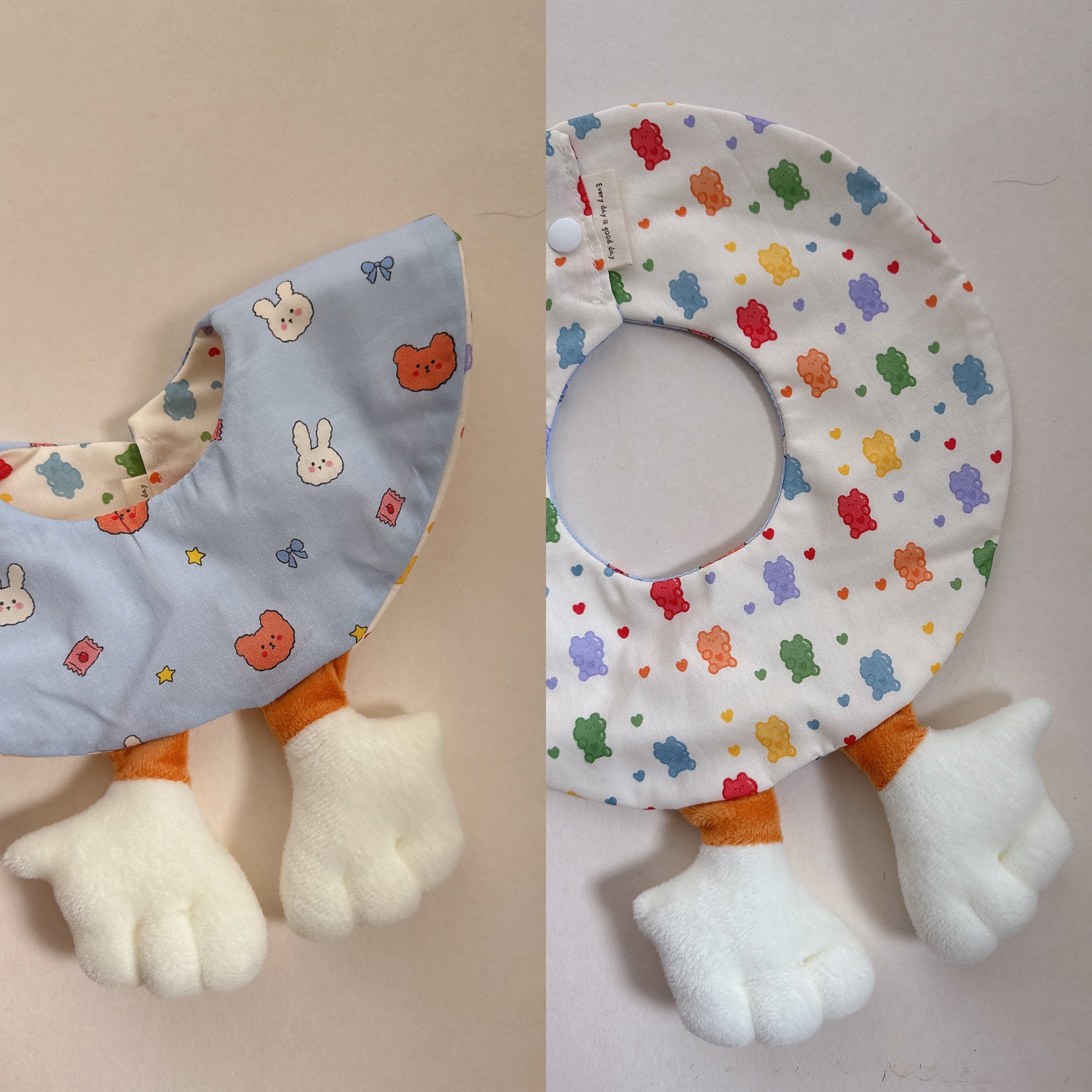 【 現貨 】白色腿腿 - 圓兜