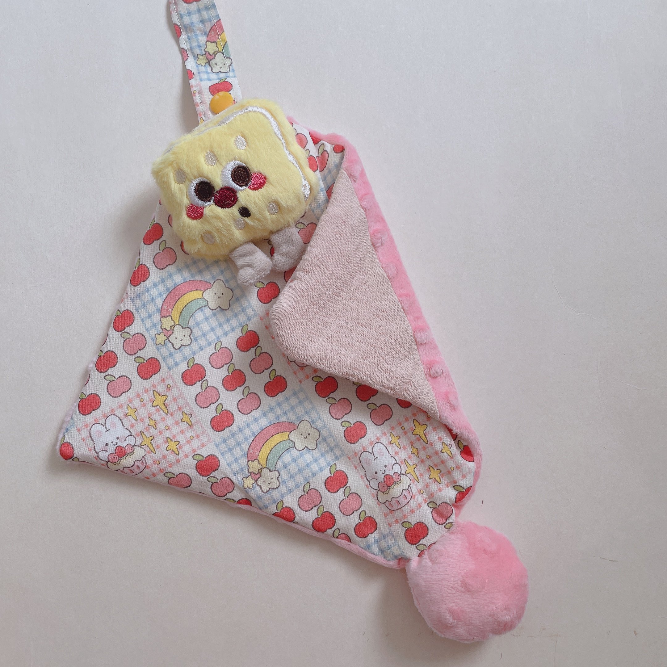 【 現貨 】娃娃安撫巾（啾啾球款）