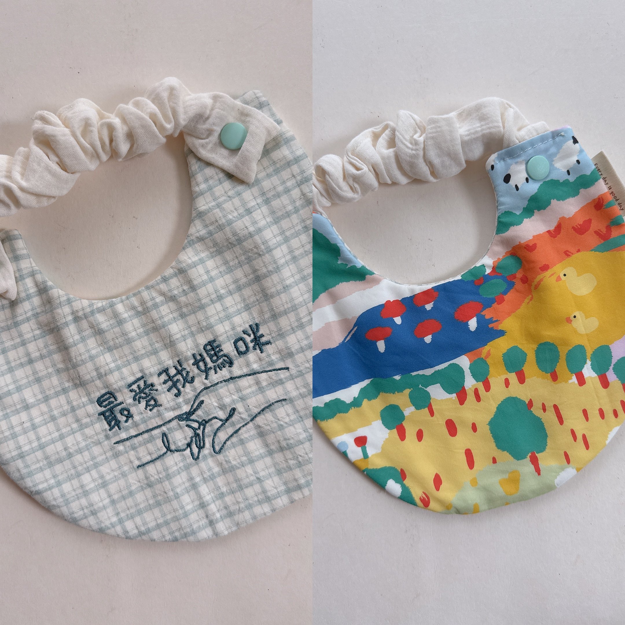 【 現貨 】刺繡標語 - 全開式兜